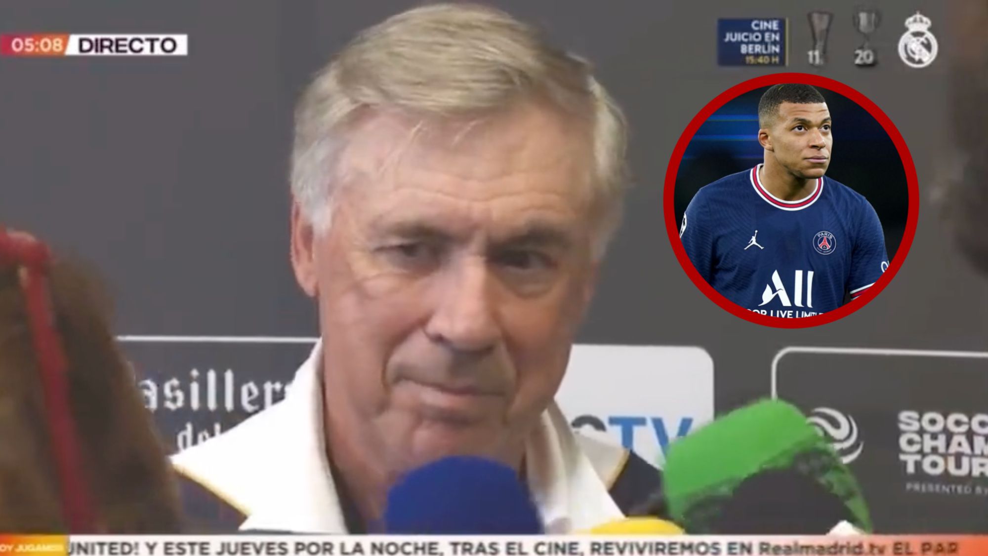 Preguntan A Ancelotti Por Mbappé Y Su Sonrisa Le Delata: La Respuesta ...