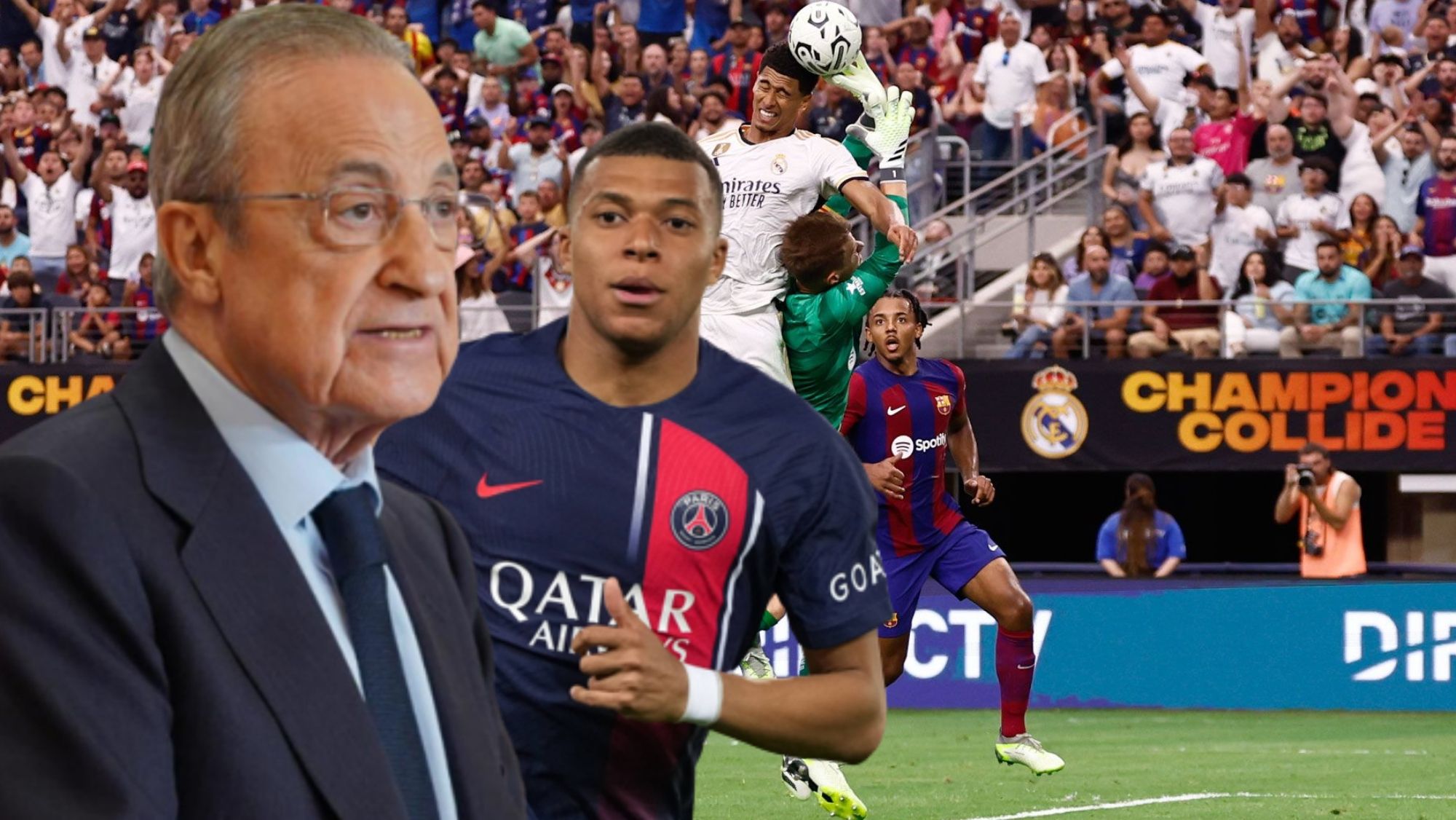 El golpe que Florentino puede dar al Barça tras el clásico: si ficha a Mbappé, K.O