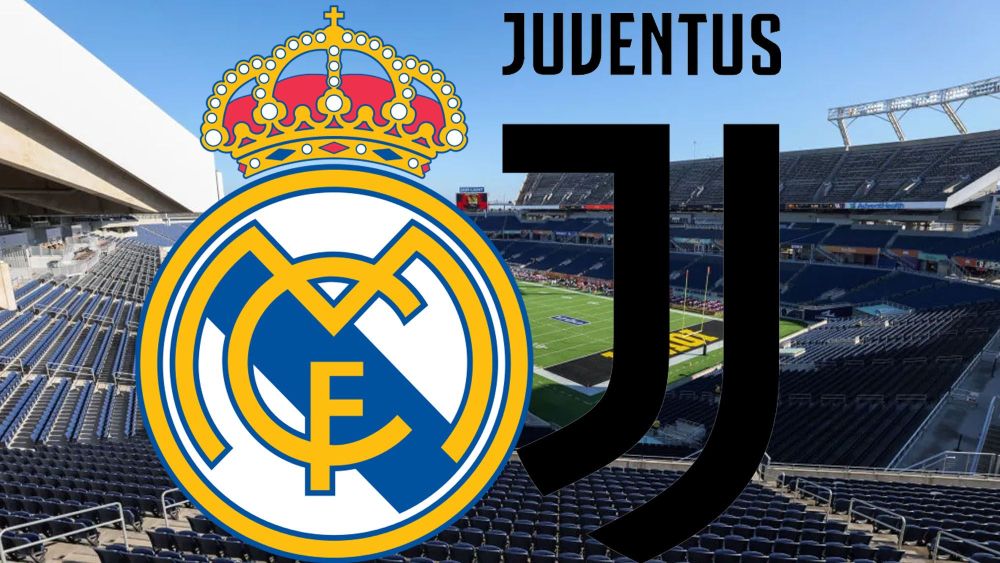 Planet Outlet - Juventus vs Real Madrid decidem o título neste sábado  14:45h. Venha assistir o jogo ao vivo, aquí no Planet Outlet!