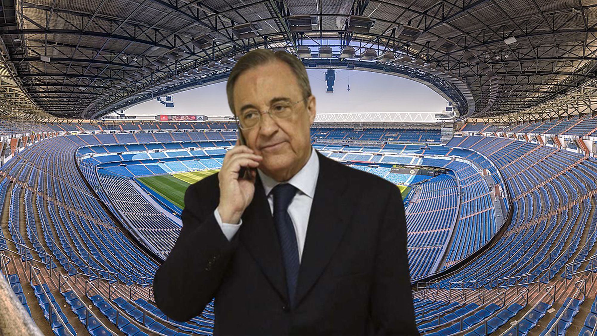 100 millones sobre la mesa y fichado  Florentino lo confirmó con una llamada