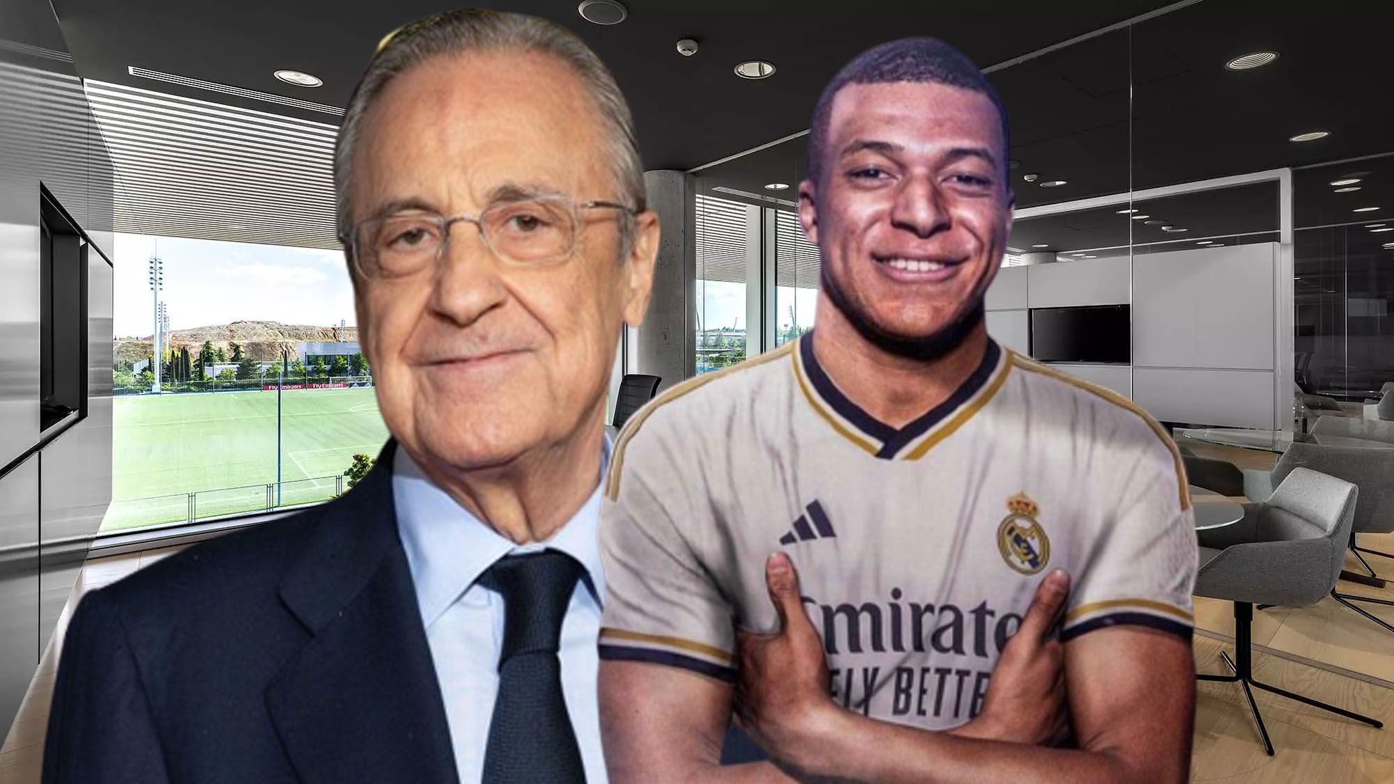 Presume de relación con Florentino y avanza la oferta final por Mbappé