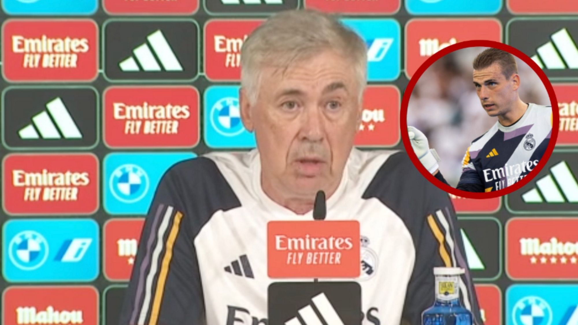 Ancelotti desvela si el Real Madrid va a fichar a un portero