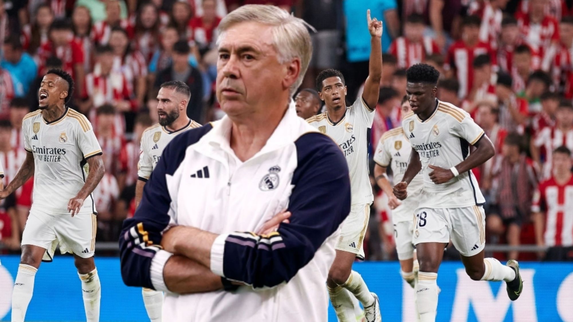 Firma hasta 2026: petición de Ancelotti para la defensa tras la dura lesión de Militao