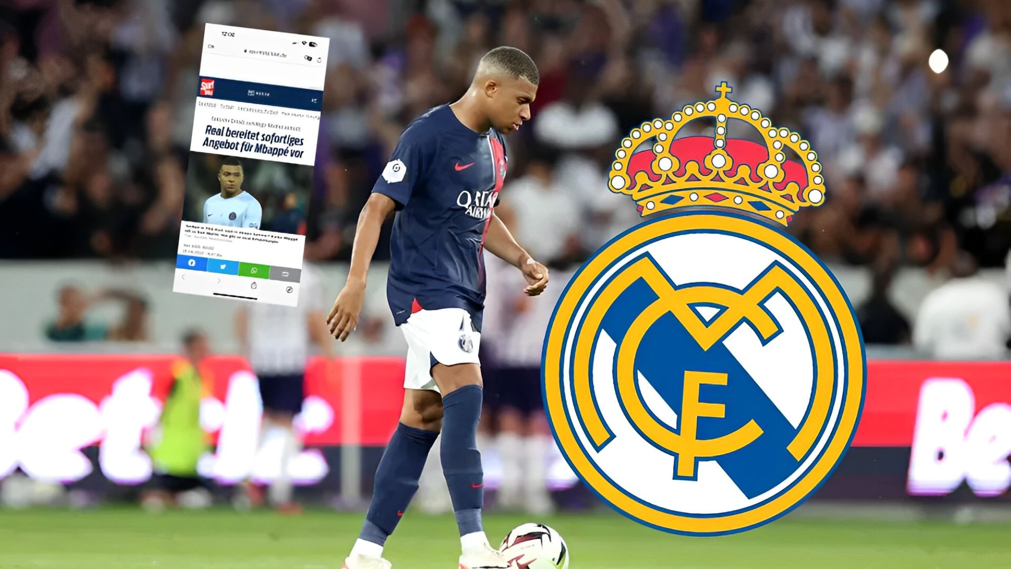 Un agente FIFA anuncia el fichaje de Mbappé por el Real Madrid: "Florentino..."