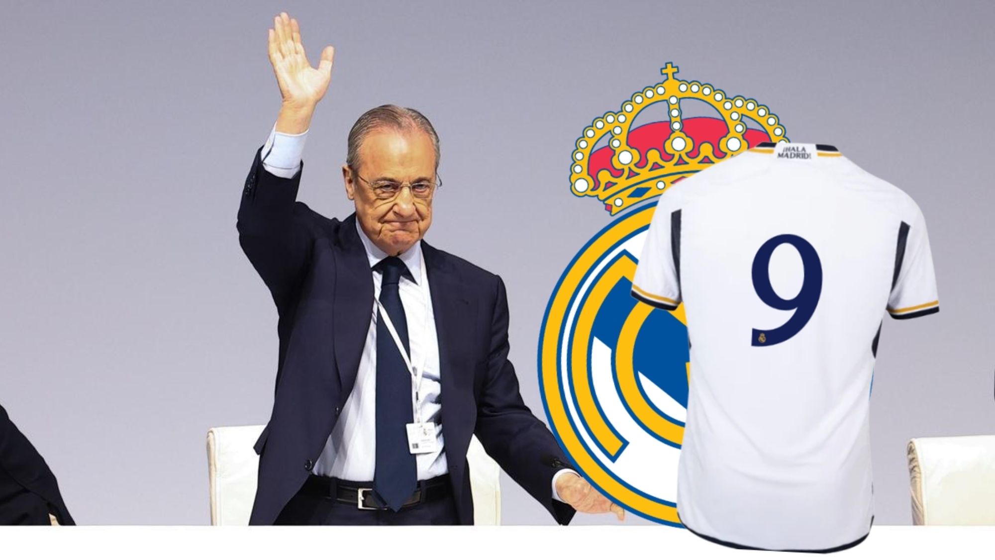 Florentino ya lo hizo antes: fichaje sorpresa tras decir 'no' al 9 del Real Madrid