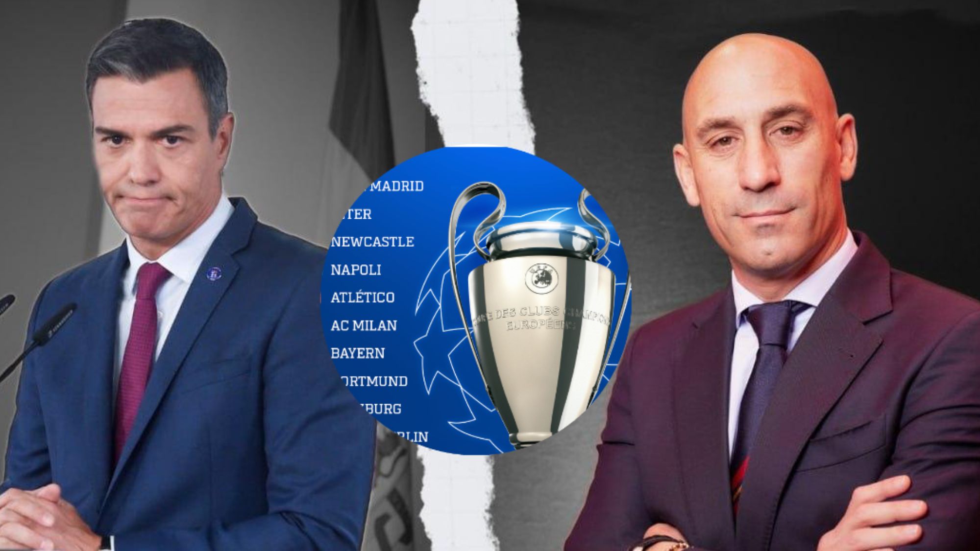 El Gobierno responde si lo de Rubiales dejará fuera a los clubes españoles de la Champions