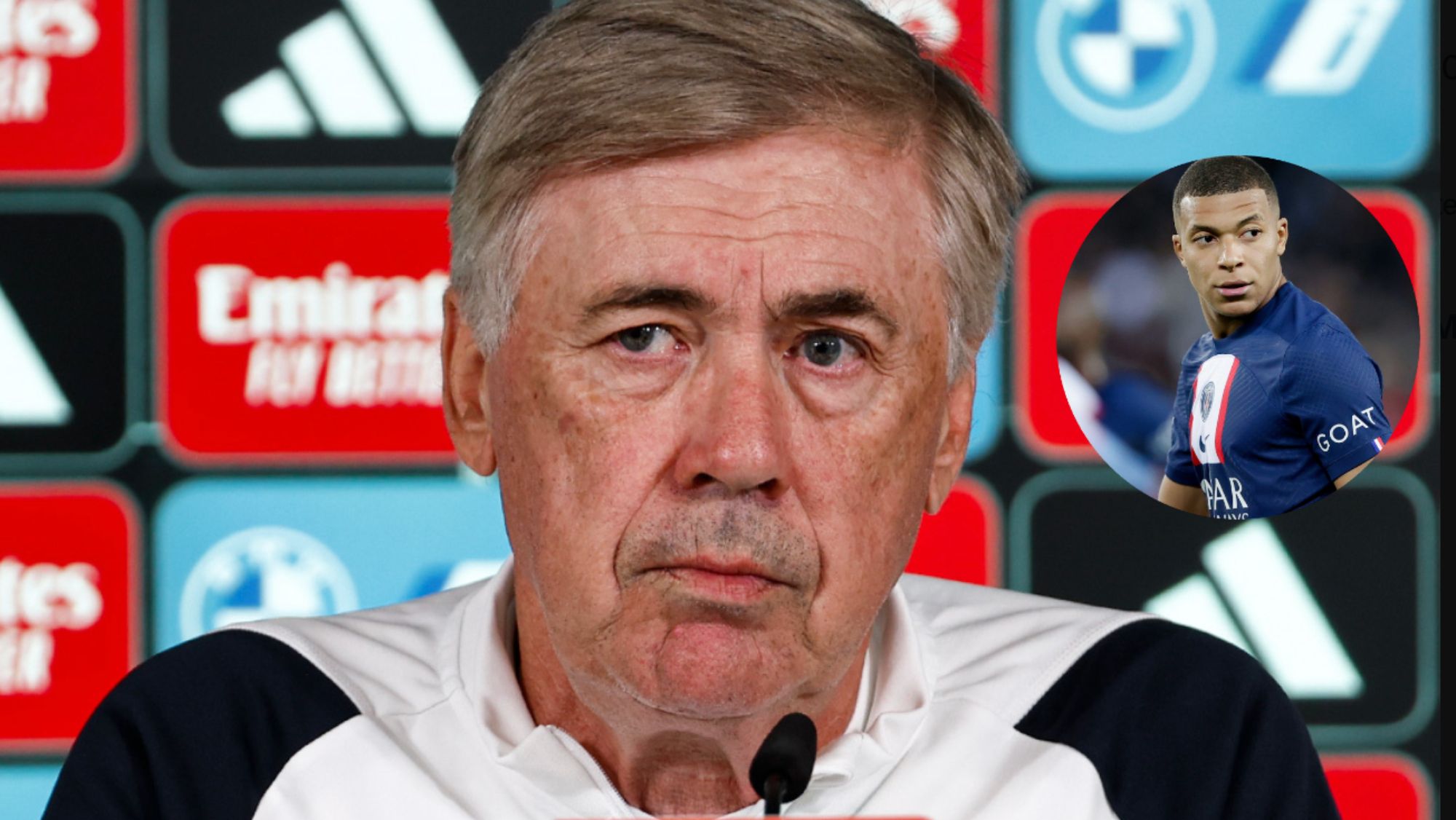 La respuesta oficial de Ancelotti en rueda de prensa: "¿Mbappé? Yo de eso..."