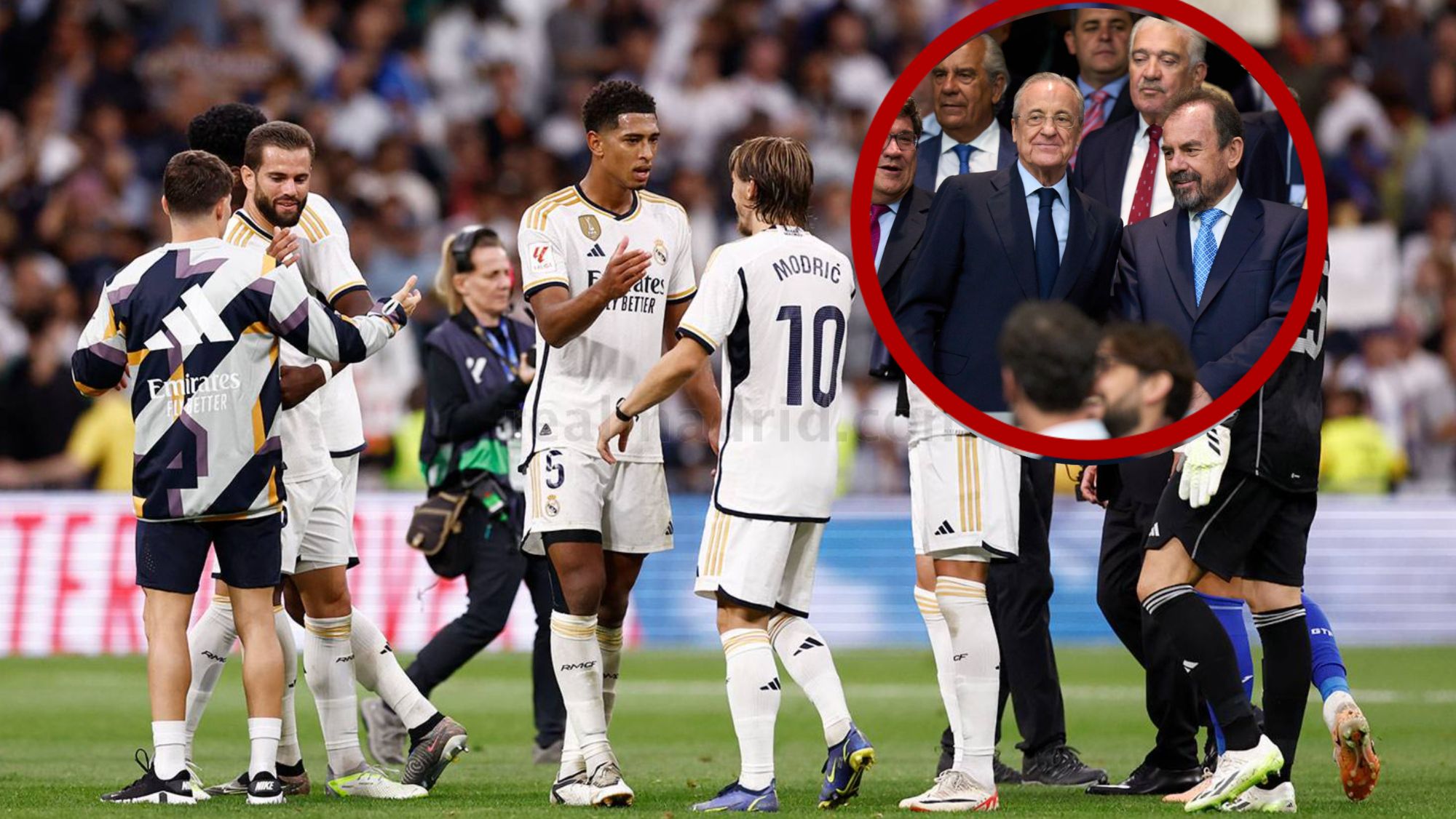 La petición de los jugadores del Real Madrid a Florentino tras el partido: "Presi, hay que p..."