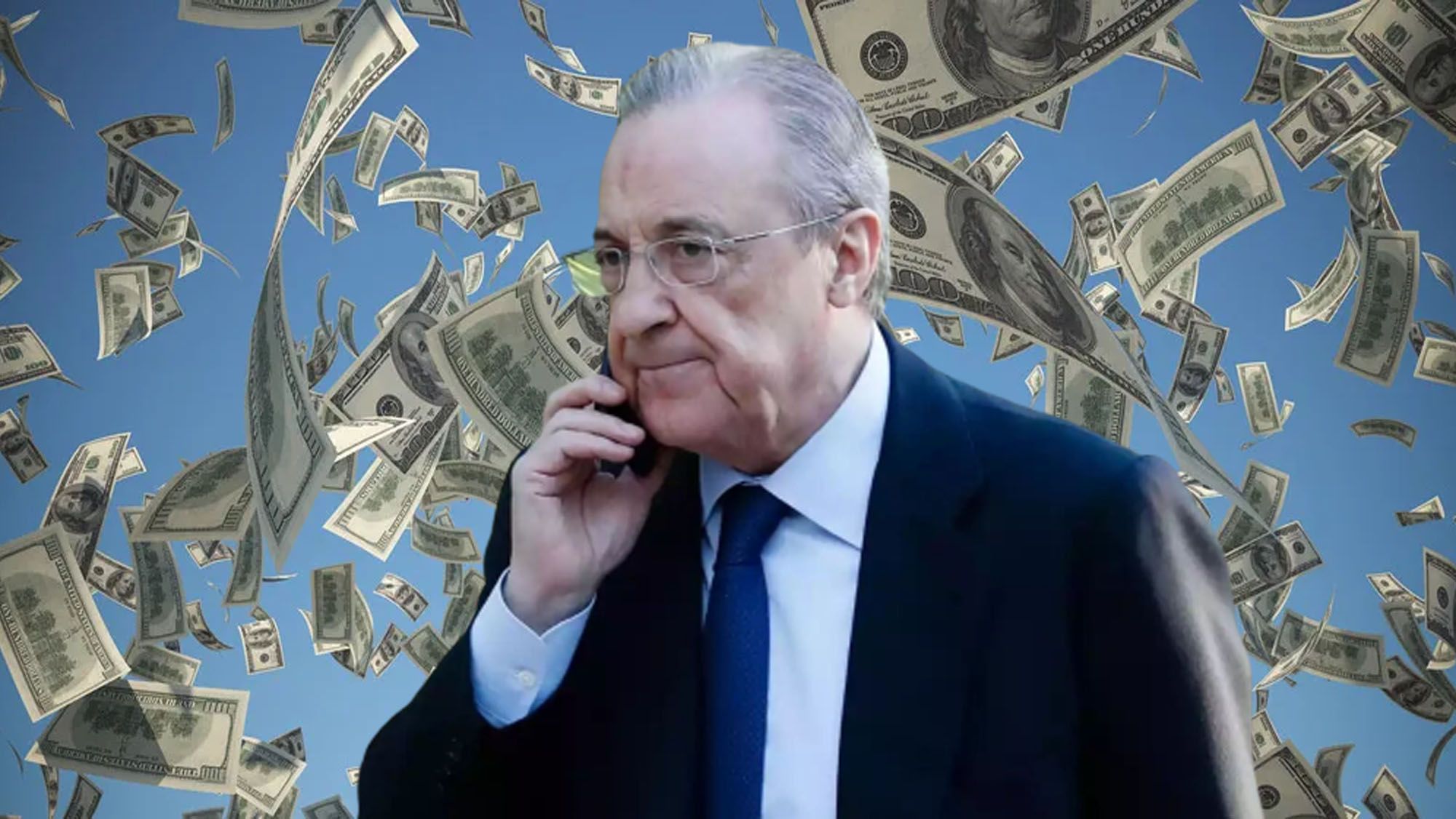 100 millones, le tira el blanco y su agente se pronuncia: "¿Llamada del Real Madrid?"