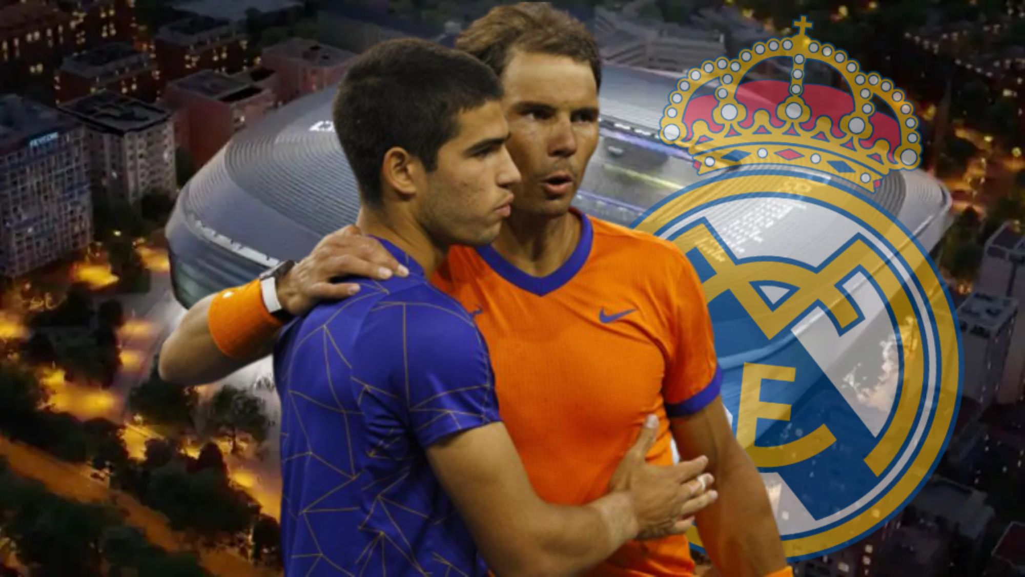 Rafa Nadal, al Bernabéu: partido homenaje contra Alcaraz y filtran la posible fecha