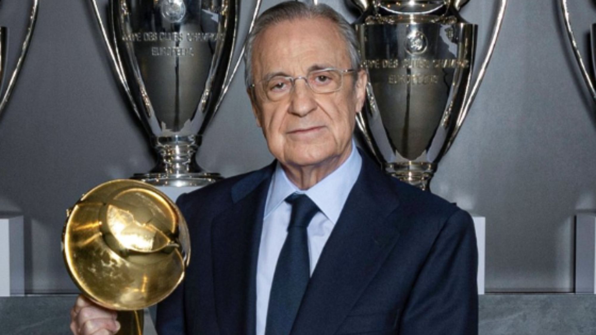 Florentino recibió una visita muy especial