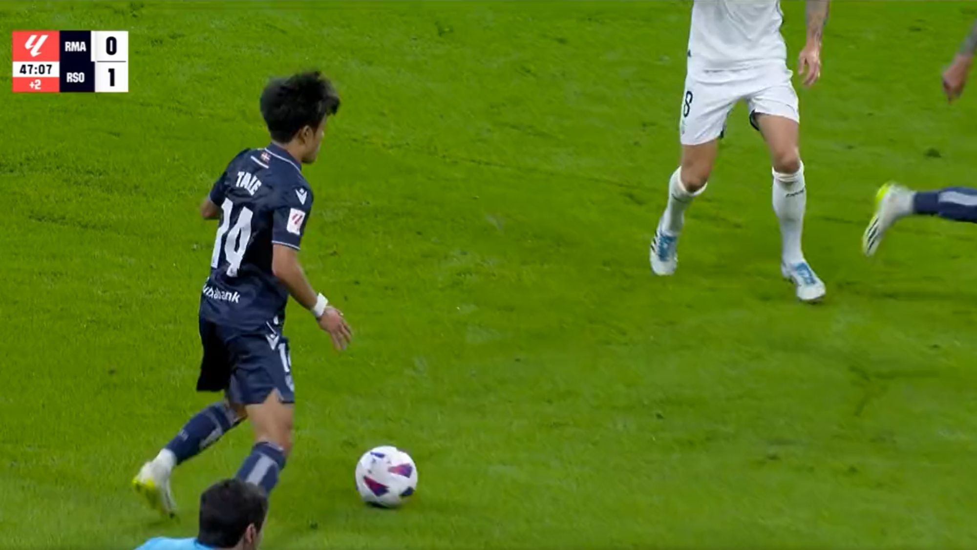 El detallazo de Kubo en el Bernabéu