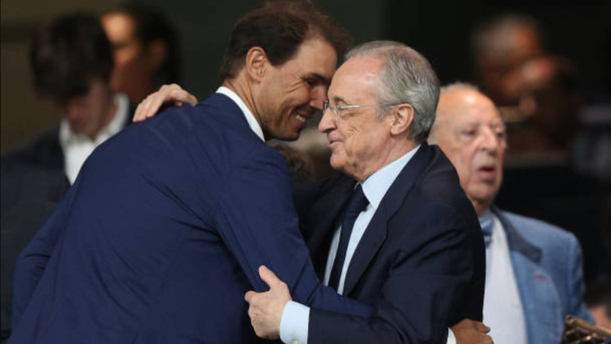 Rafa Nadal y Florentino Pérez