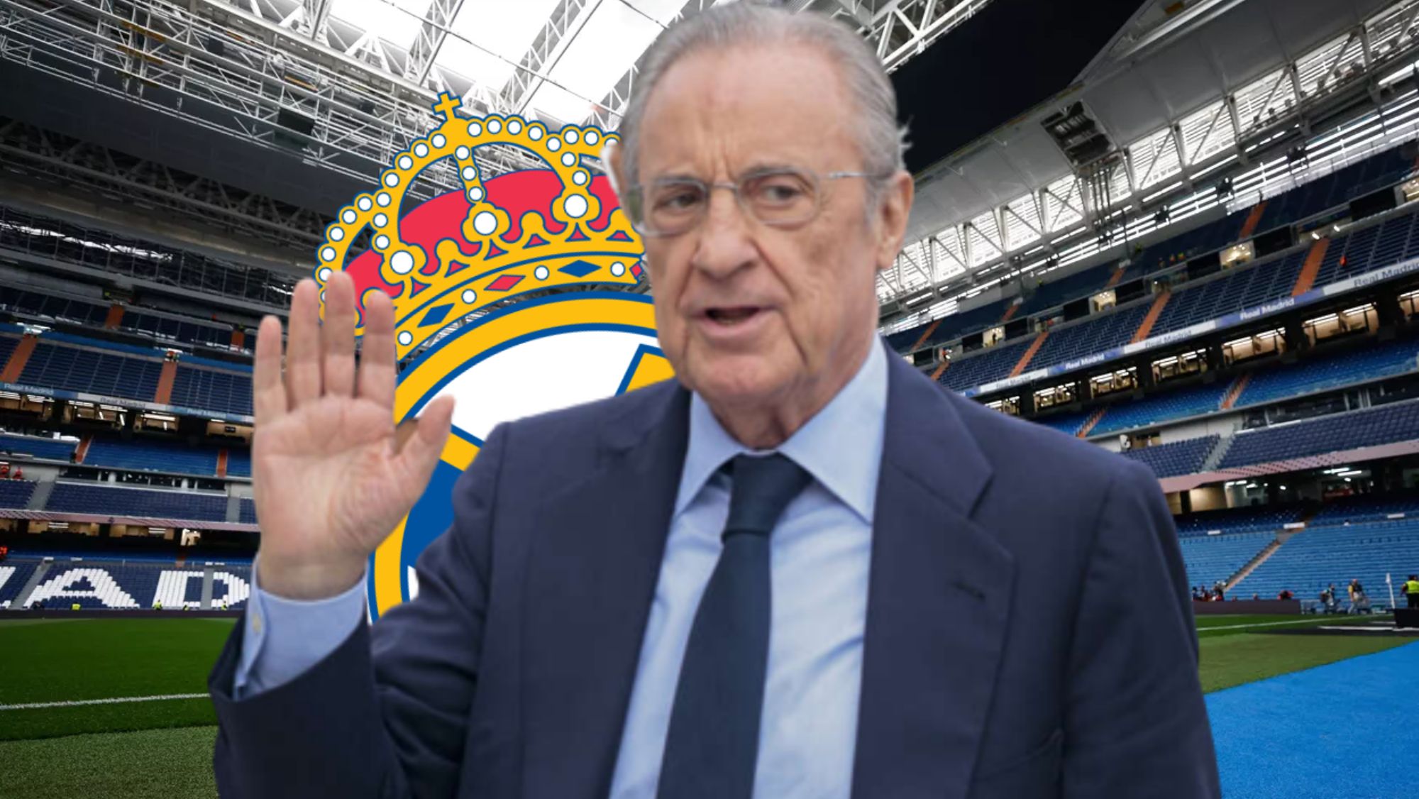 El Real Madrid autorizaría su salida en verano: Florentino, OK, pero con una condición