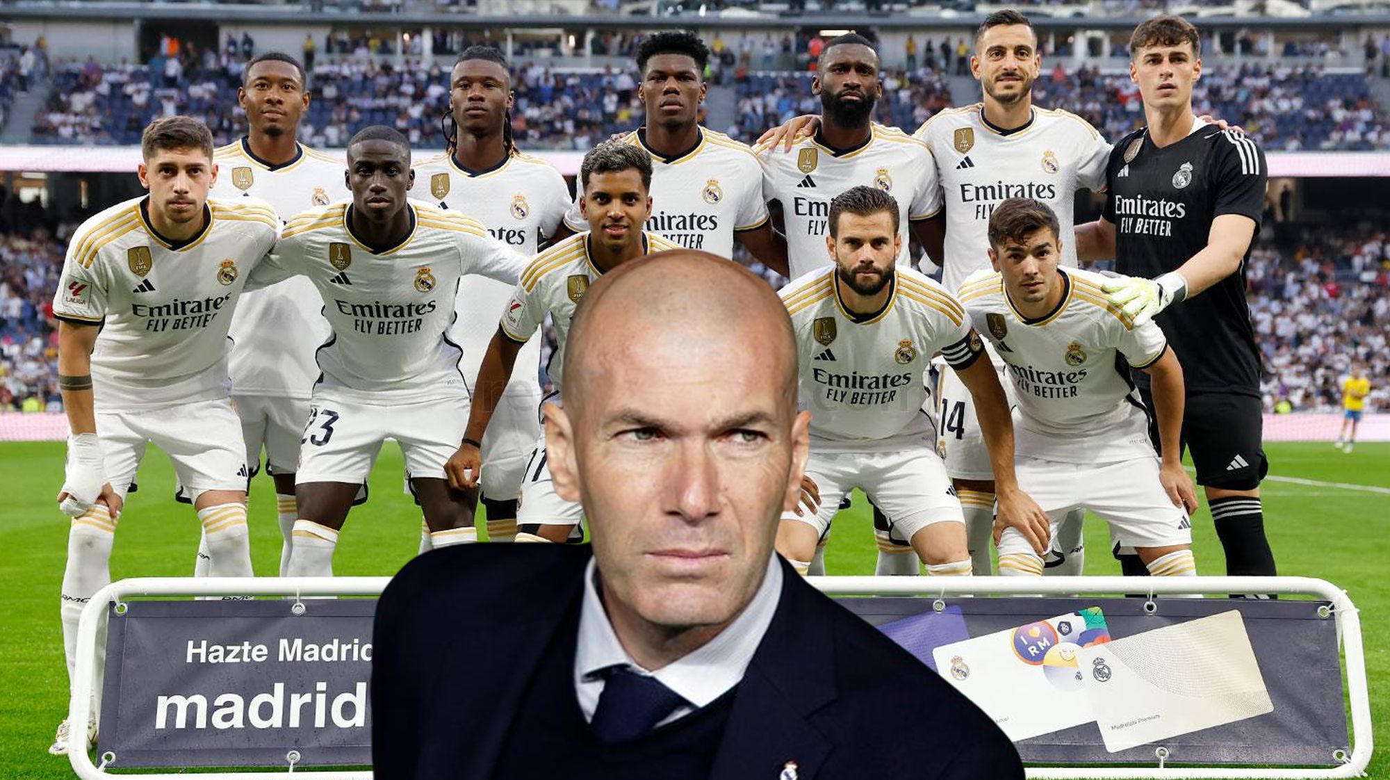 Zidane, si acepta, quiere llevarse a dos jugadores del Real Madrid: uno es francés