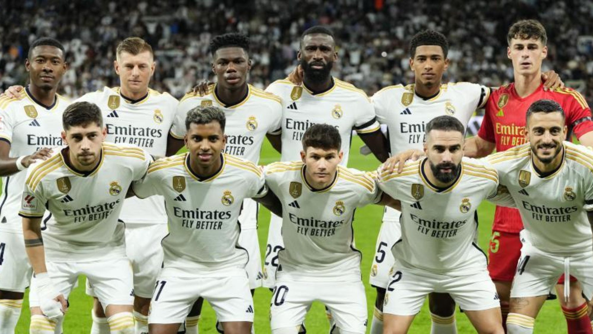 Oficial: once del Real Madrid contra el Girona con tres sorpresas