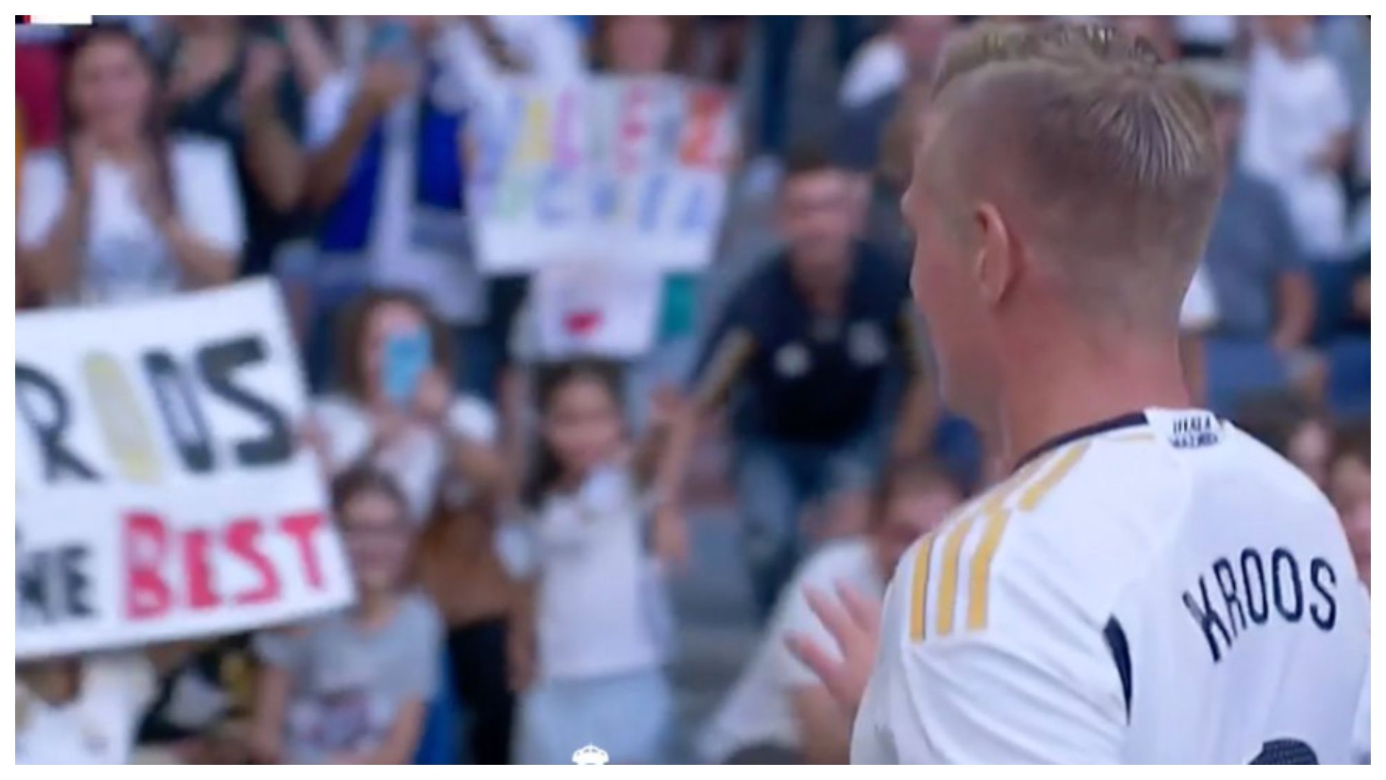 Kroos tuvo un detallazo con un niño en pleno partido  no lo vio ni él árbitro