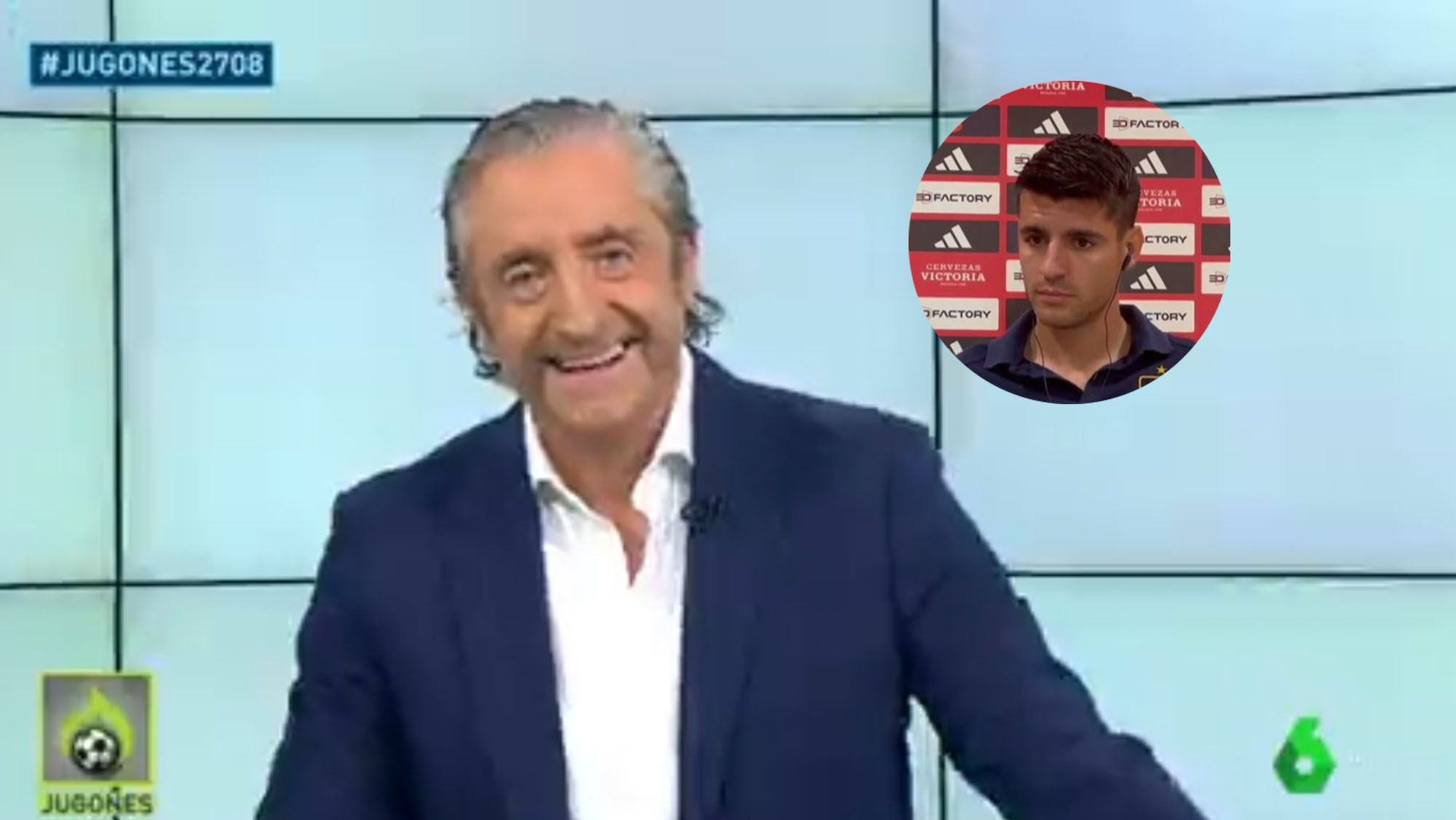 El zasca de Pedrerol a Morata tras su feroz crítica al Real Madrid: "Lo dice ahora q..."