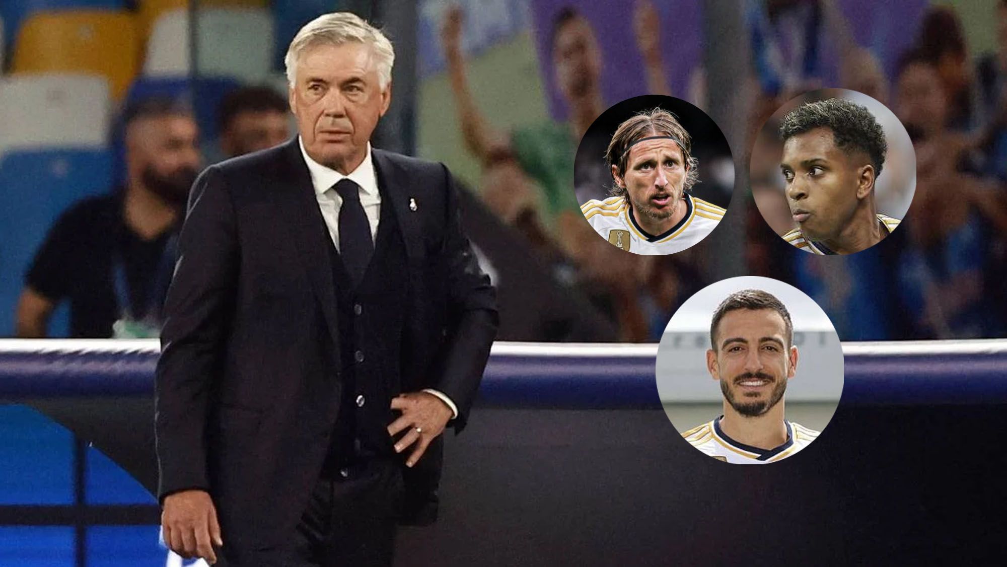 La decisión que ha tomado Ancelotti con Joselu, Modric y Rodrygo