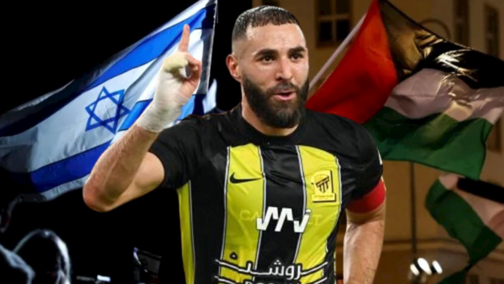 Benzema se pronuncia sobre el conflicto Israel-Palestina