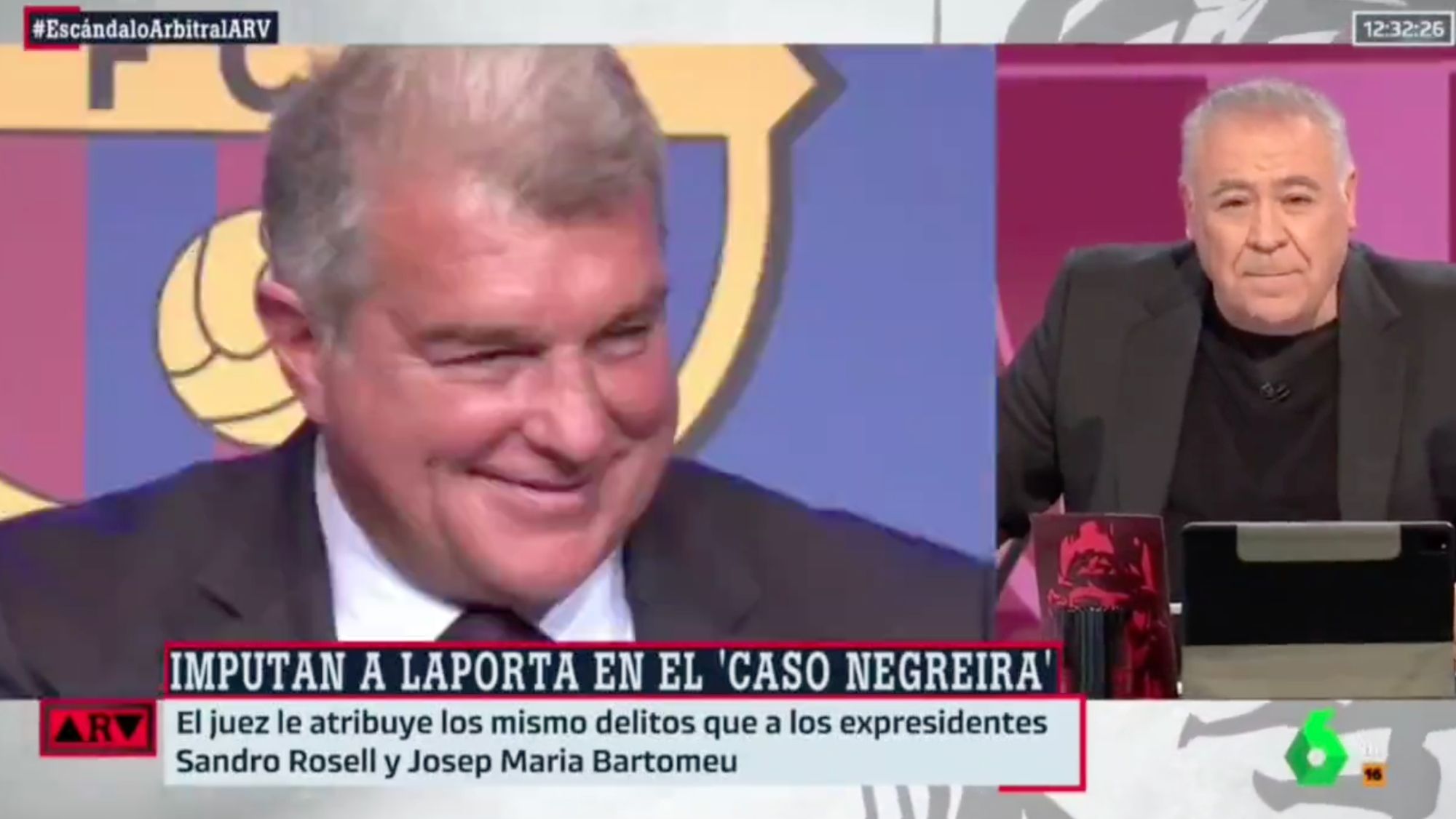 Ferreras suelta el bombazo  posibles árbitros imputados en el Caso Negreira