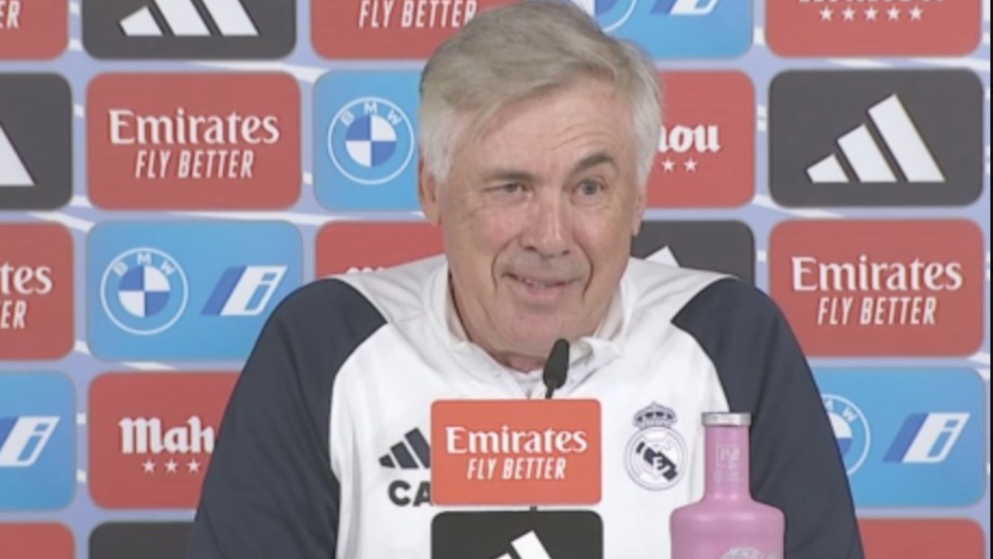 Ancelotti en rueda de prensa