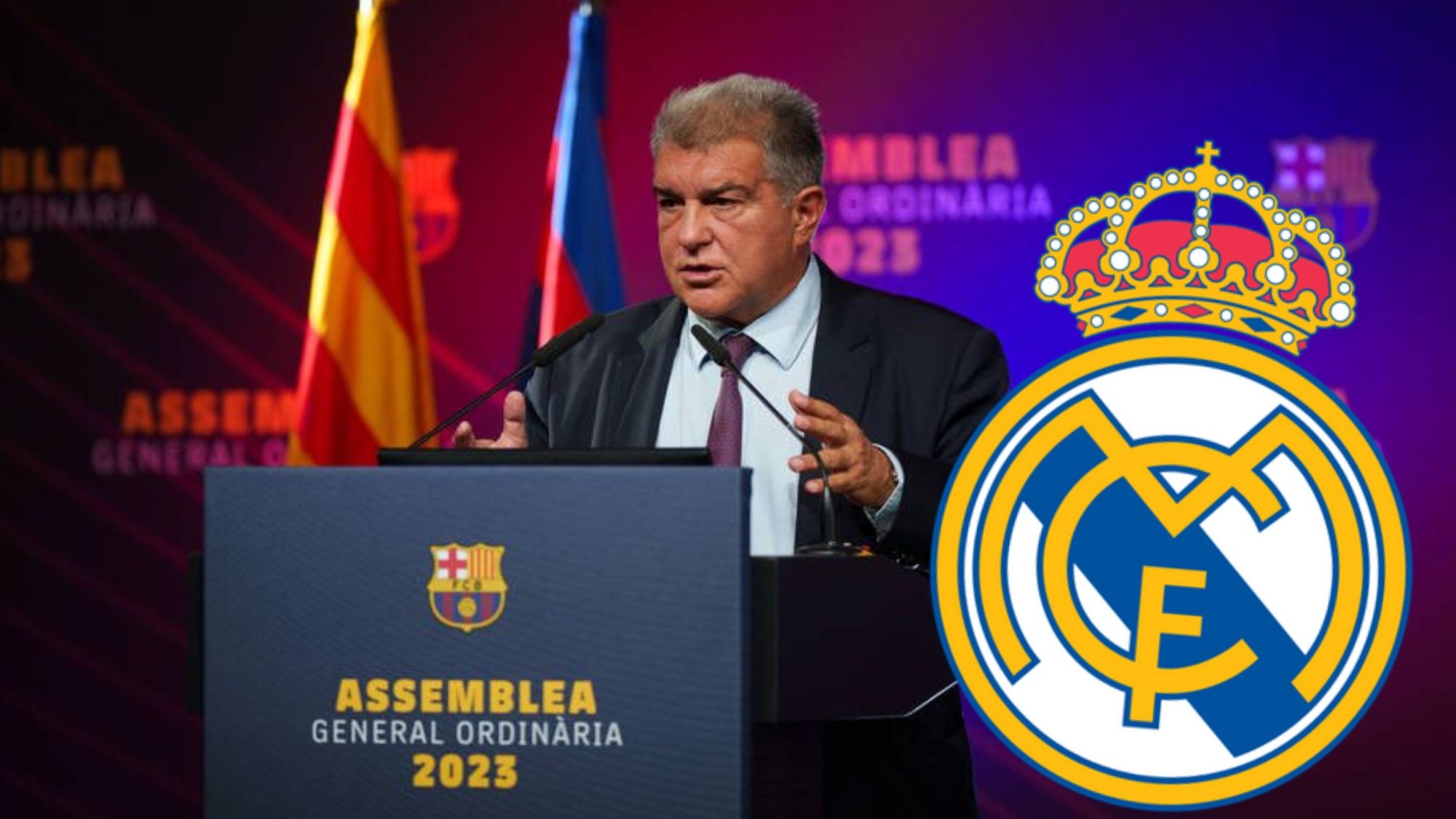 Laporta provoca al Real Madrid antes del clásico: "Tengo malas noticias"