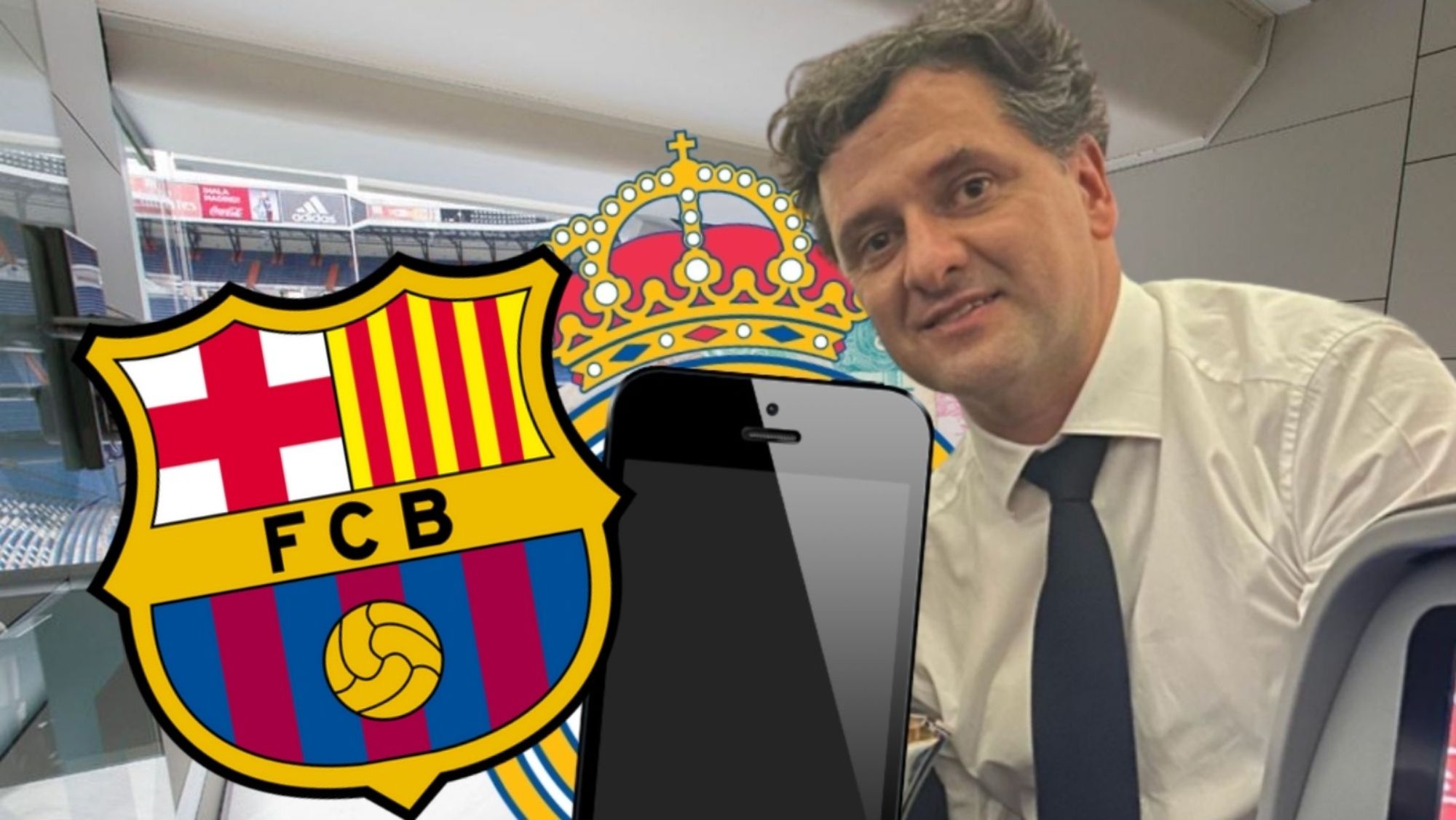 Calafat estudiaba su fichaje para el Real Madrid y lo descarta   Soy fan del Barça