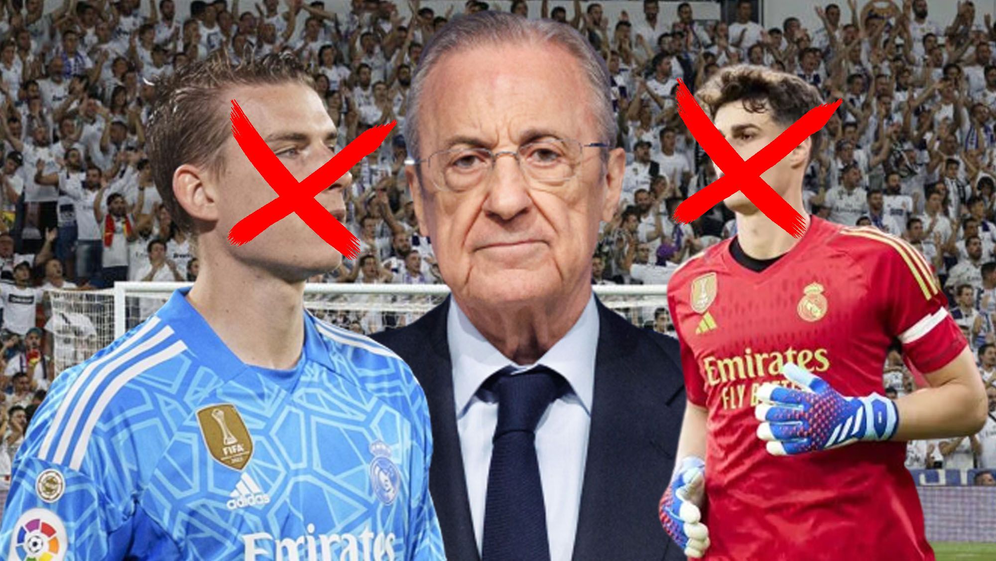 Florentino busca un segundo portero