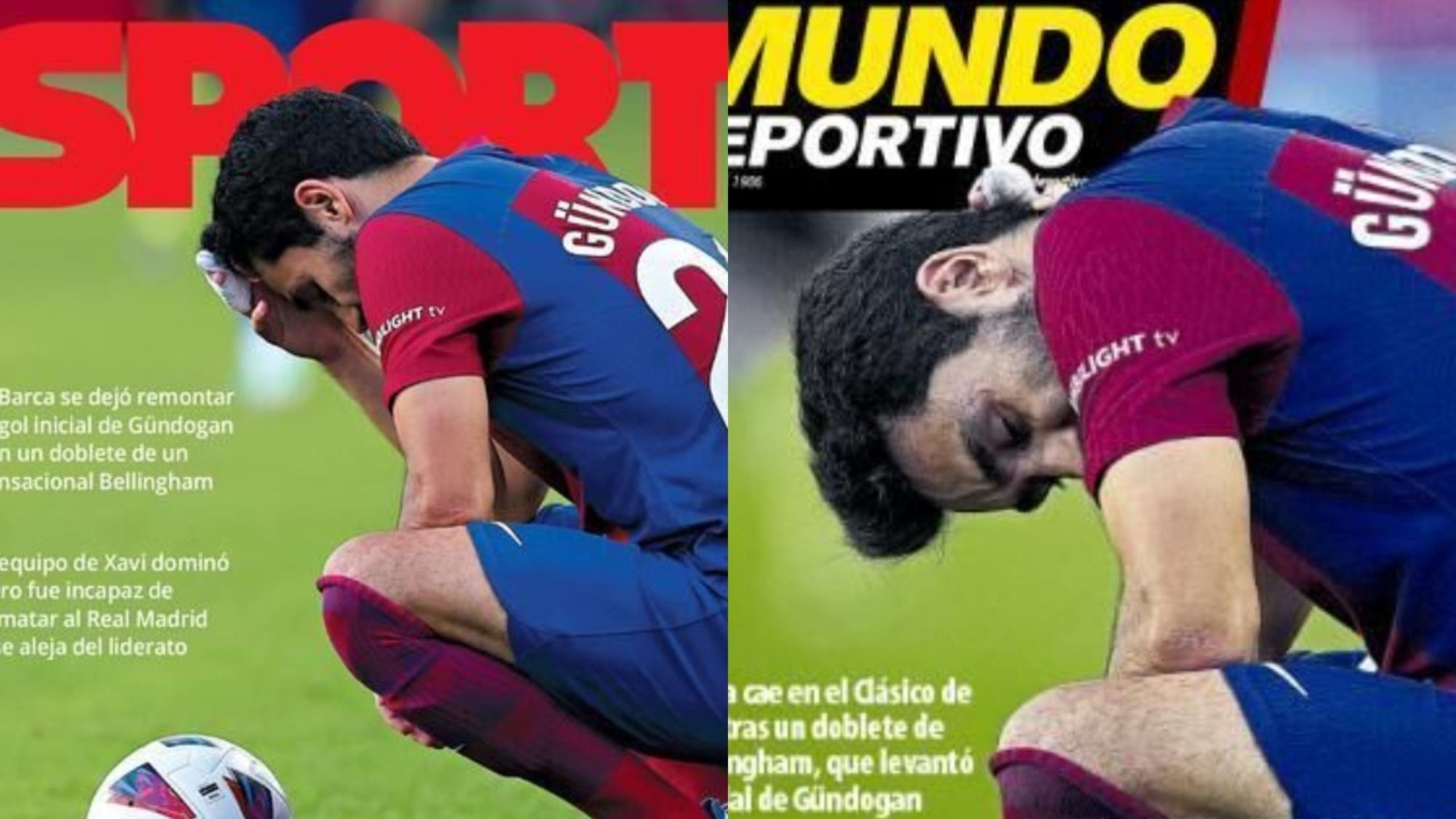 Las portadas de la prensa catalana