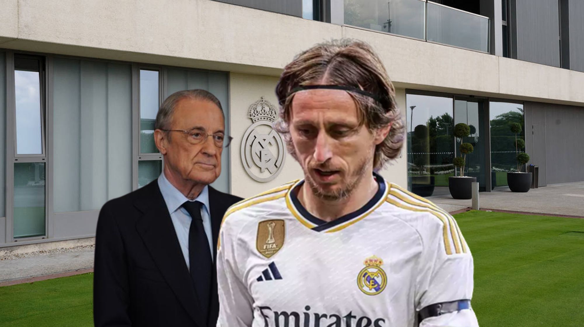 La reunión que tendrá Modric en enero con Florentino Pérez 