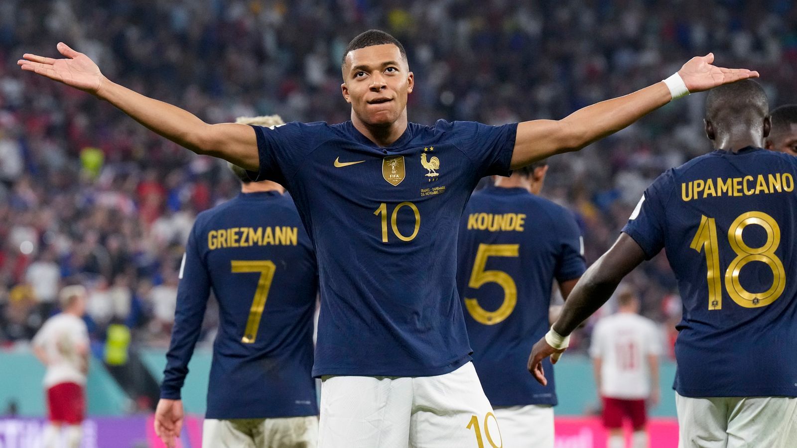 Kylian Mbappé es la actual estrella de la selección francesa