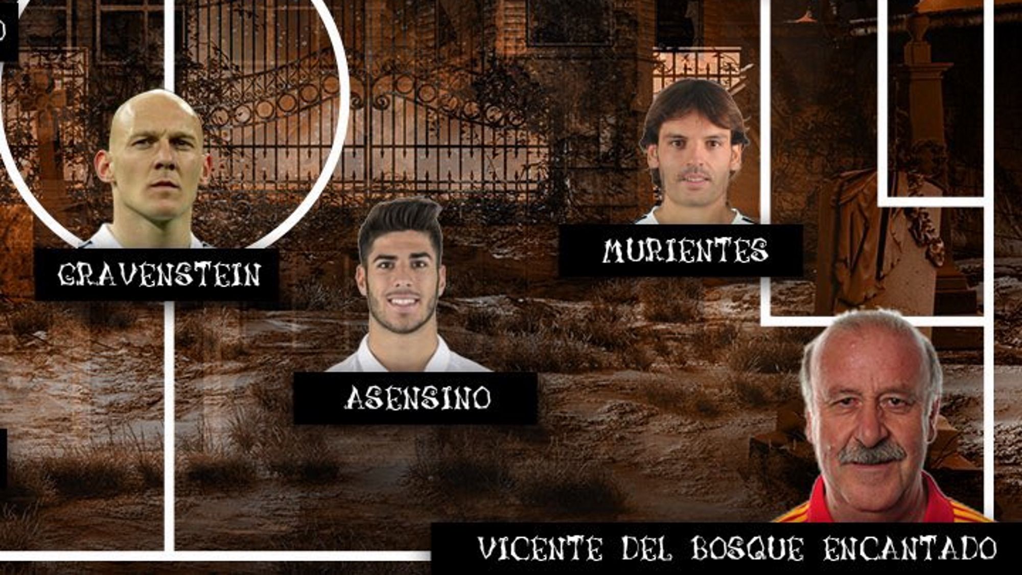 El once histórico del Real Madrid por Hallowern los nombres son de risa