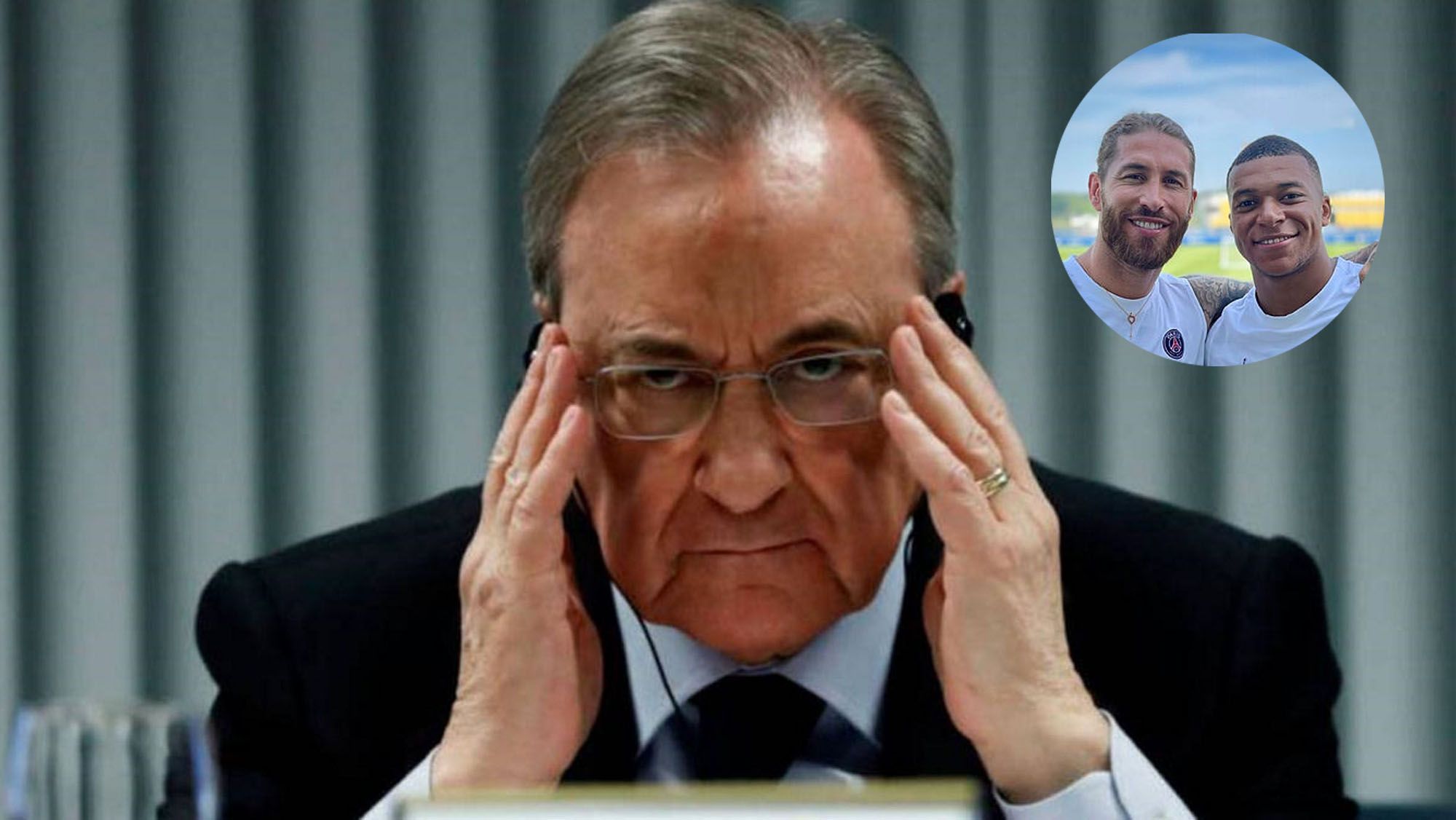 Florentino repite el plan: va a hacerle a Mbappé lo mismo que a Sergio Ramos