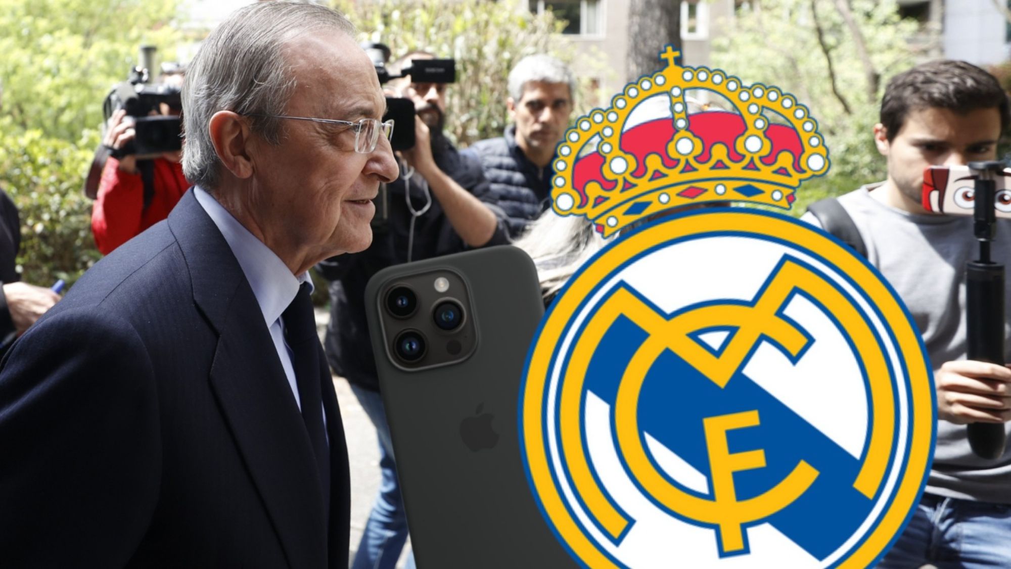 Florentino le ha dado la enhorabuena por su increíble logro