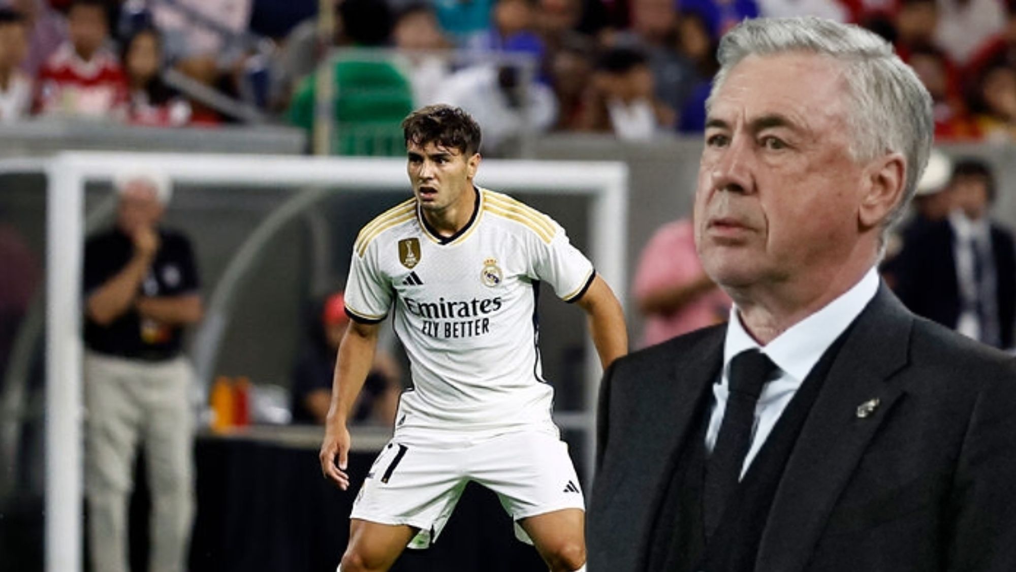 La reacción de Brahim Díaz tras lo que dijo Ancelotti sobre él: “Ahora…”