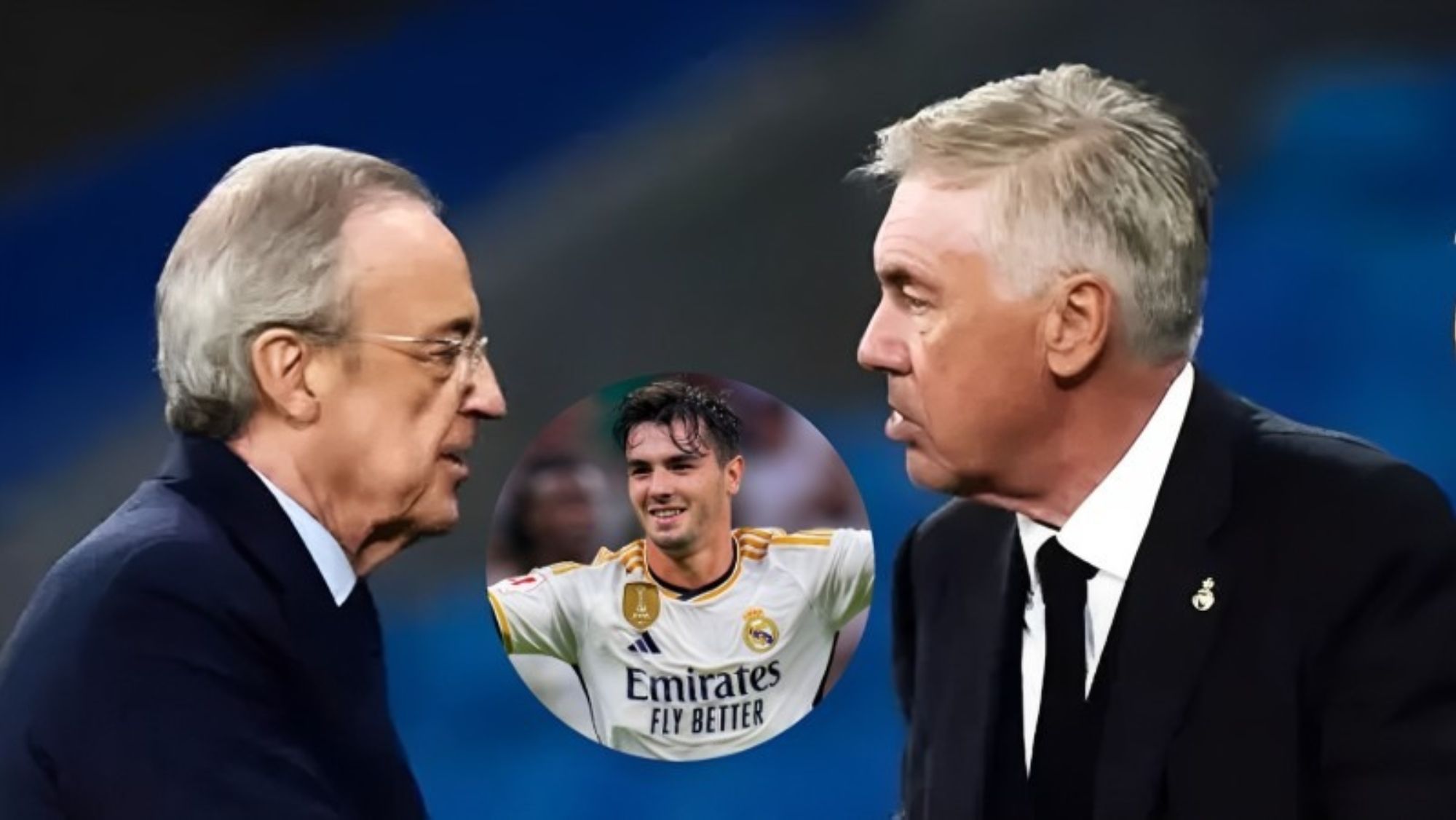 Desvelan la conversación entre Florentino y Ancelotti sobre Brahim   No fue una p...