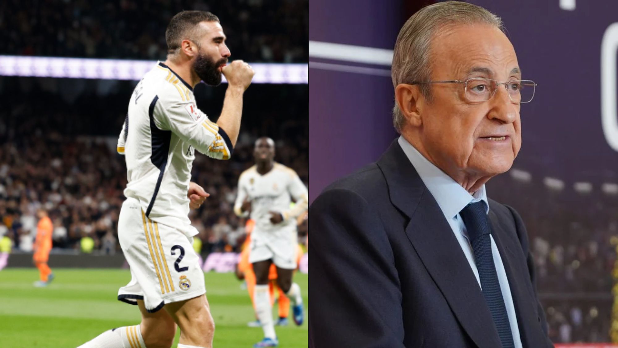 Florentino le elige sustituto a Dani Carvajal