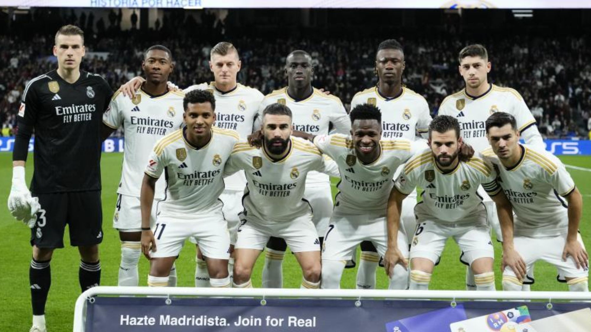 Oficial: once titular del Real Madrid contra el Cádiz con 7 bajas y una sorpresa