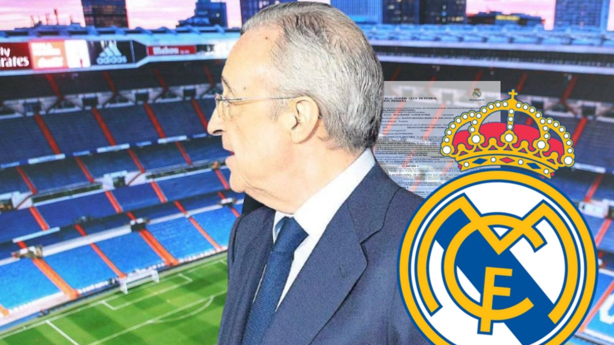 Florentino Pérez lo sabe: el trueque que permite su fichaje por el Real Madrid