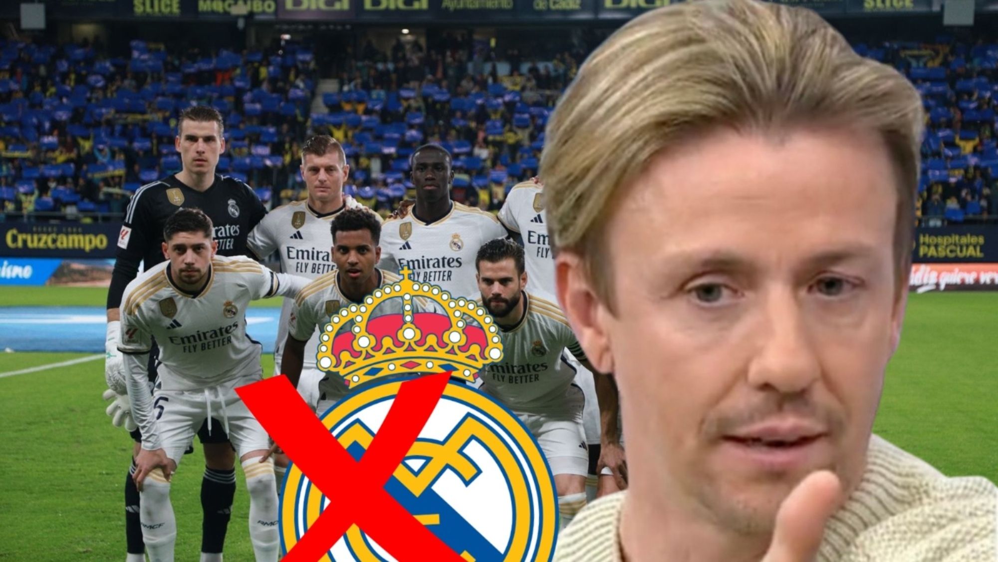 Guti y su ‘palo’ más duro a un jugador del Real Madrid  “Le veo acobardado”