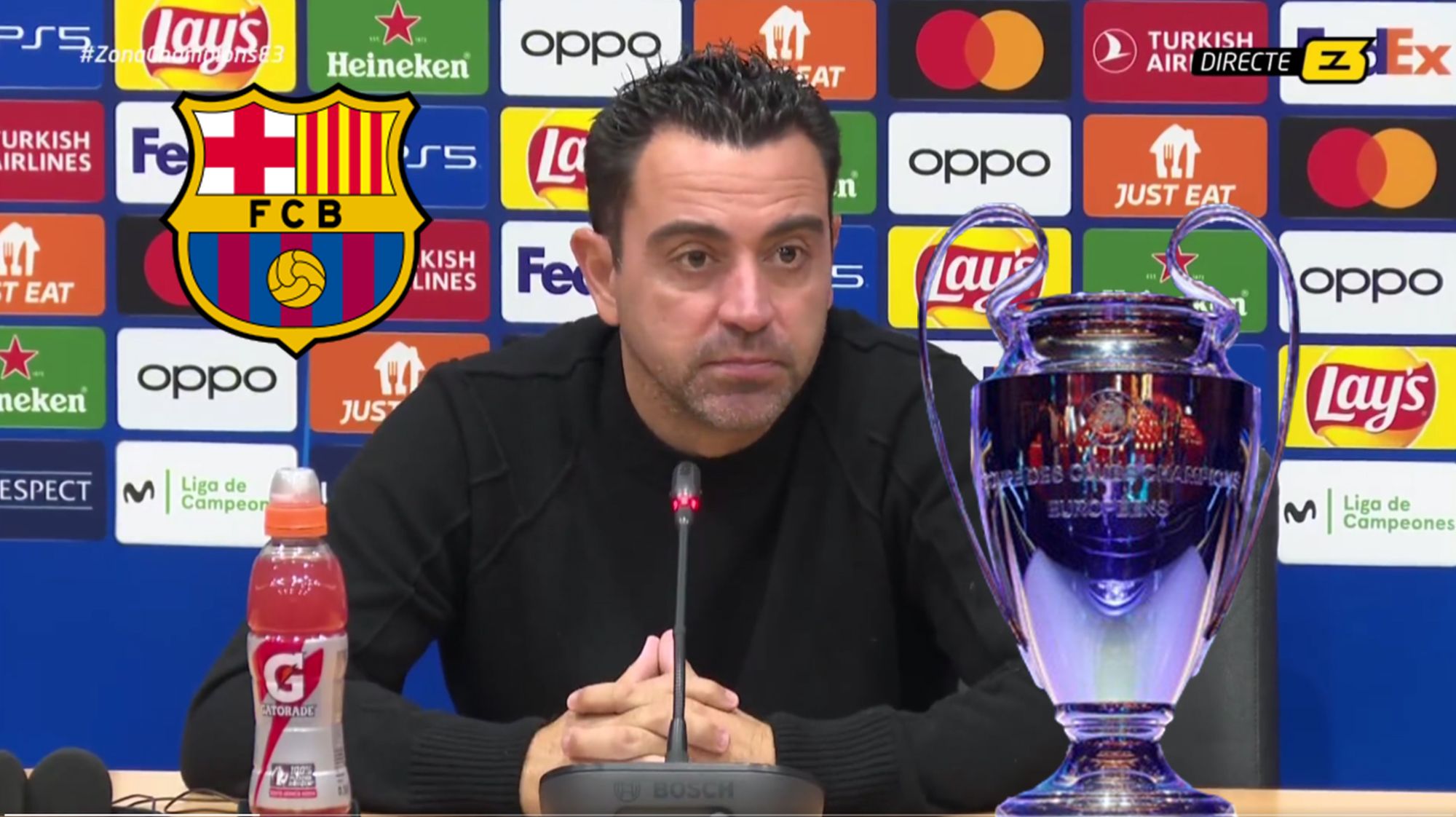 Xavi anuncia el único rival al que el Barça quiere evitar en la Champions