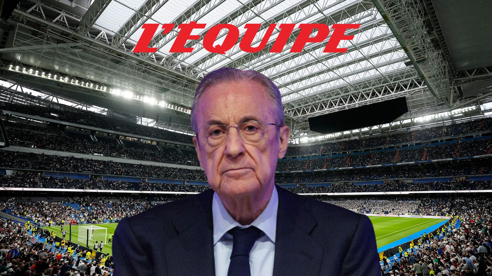 L’Équipe da una terrible noticia a Florentino sobre su próximo 9, la Premier puja por él: el presidente, en alerta