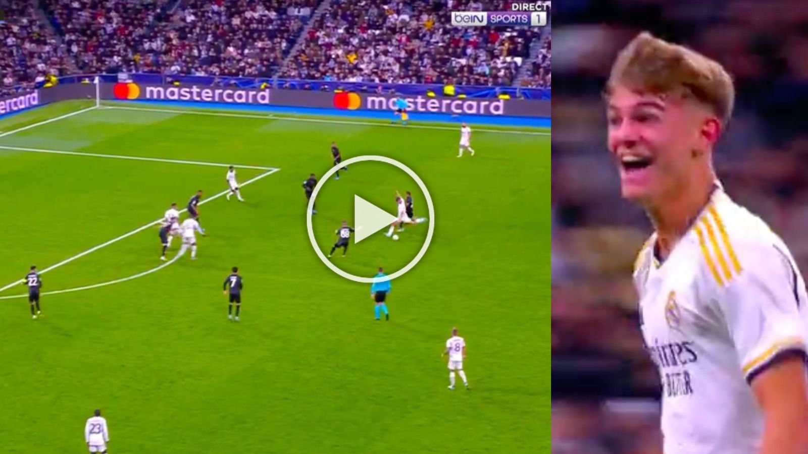 El canterano Nico Paz da la victoria al Real Madrid con un golazo imparable