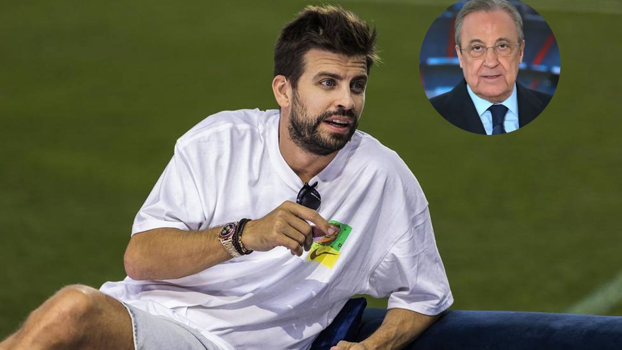 Piqué anuncia lo que le va a pasar al Real Madrid cuando se vaya Florentino: “Va a ser…”