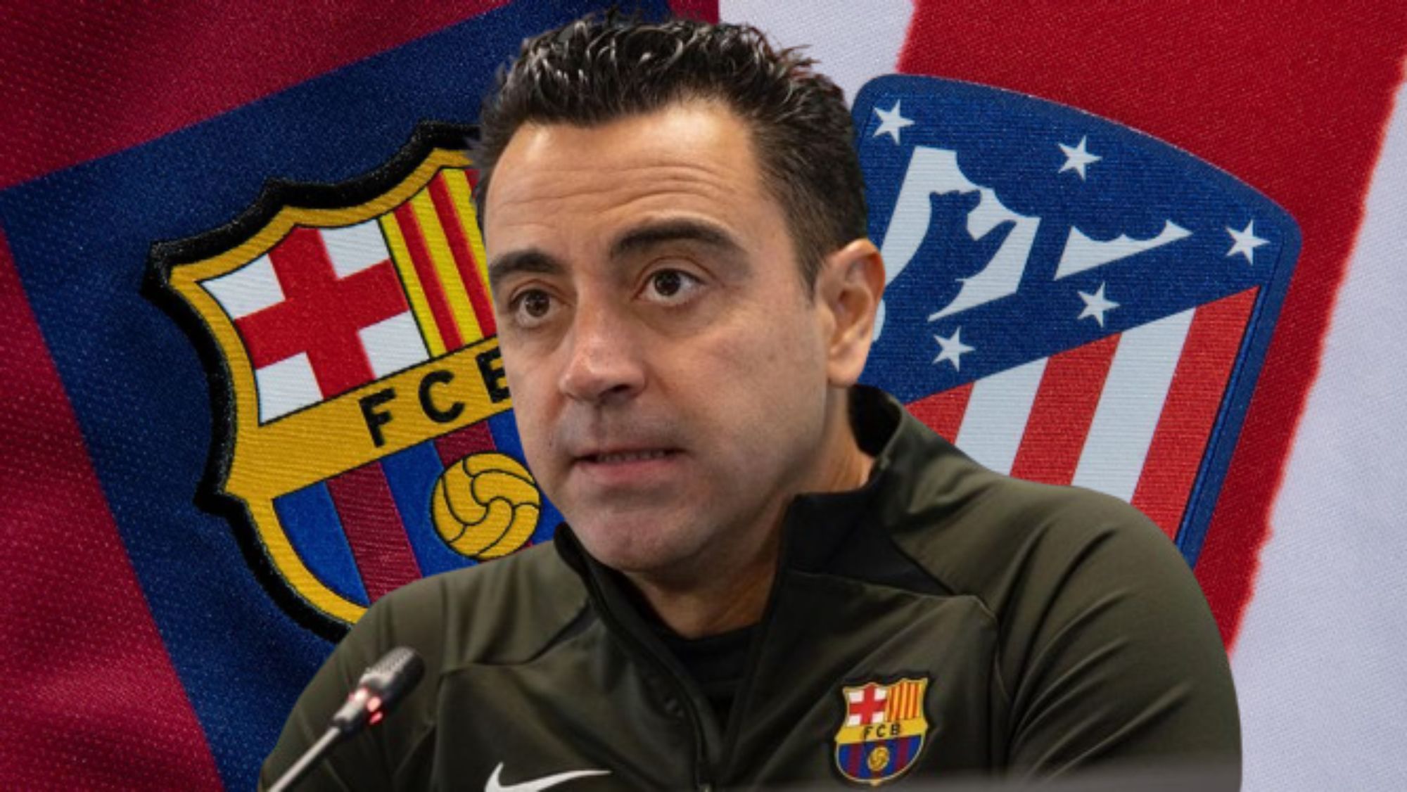 Xavi habló ayer en rueda de prensa