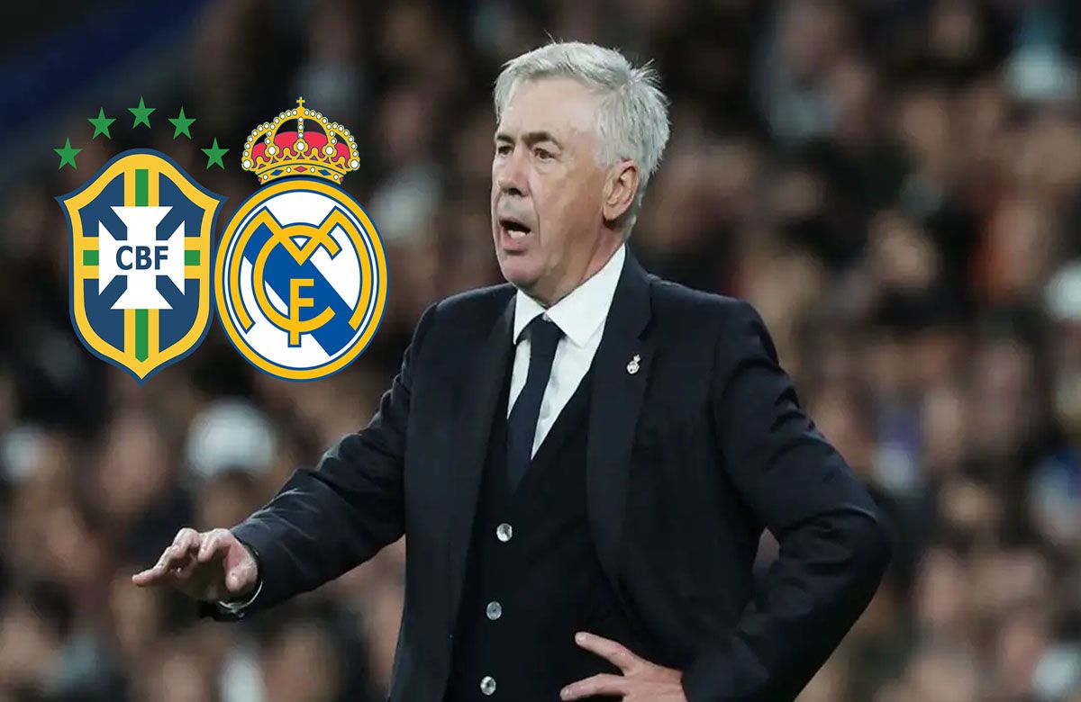 Giro radical al futuro de Ancelotti: bombazo en Brasil con el técnico del Real Madrid