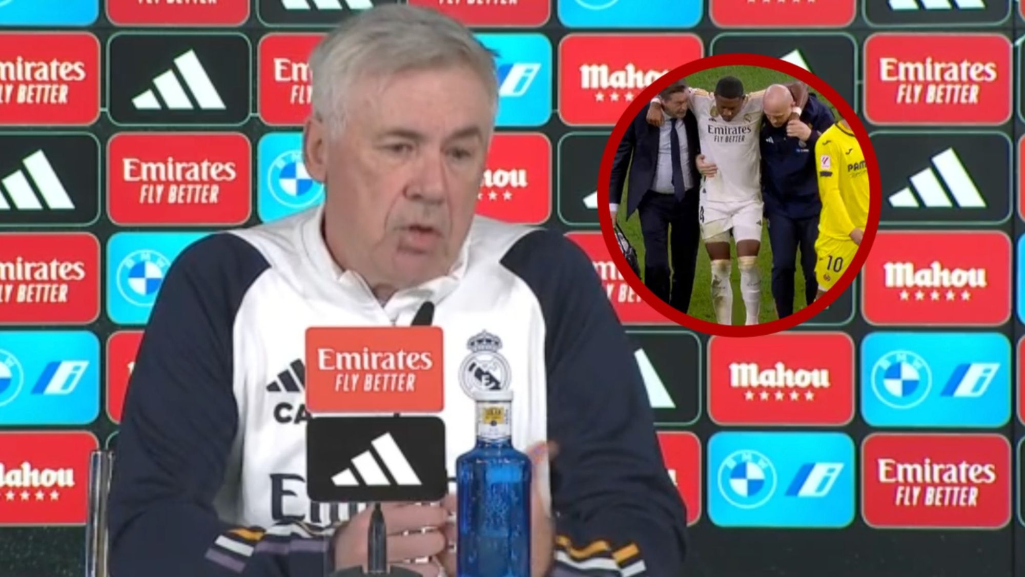 Ancelotti fue preguntado sobre si se fichará o no un central en enero