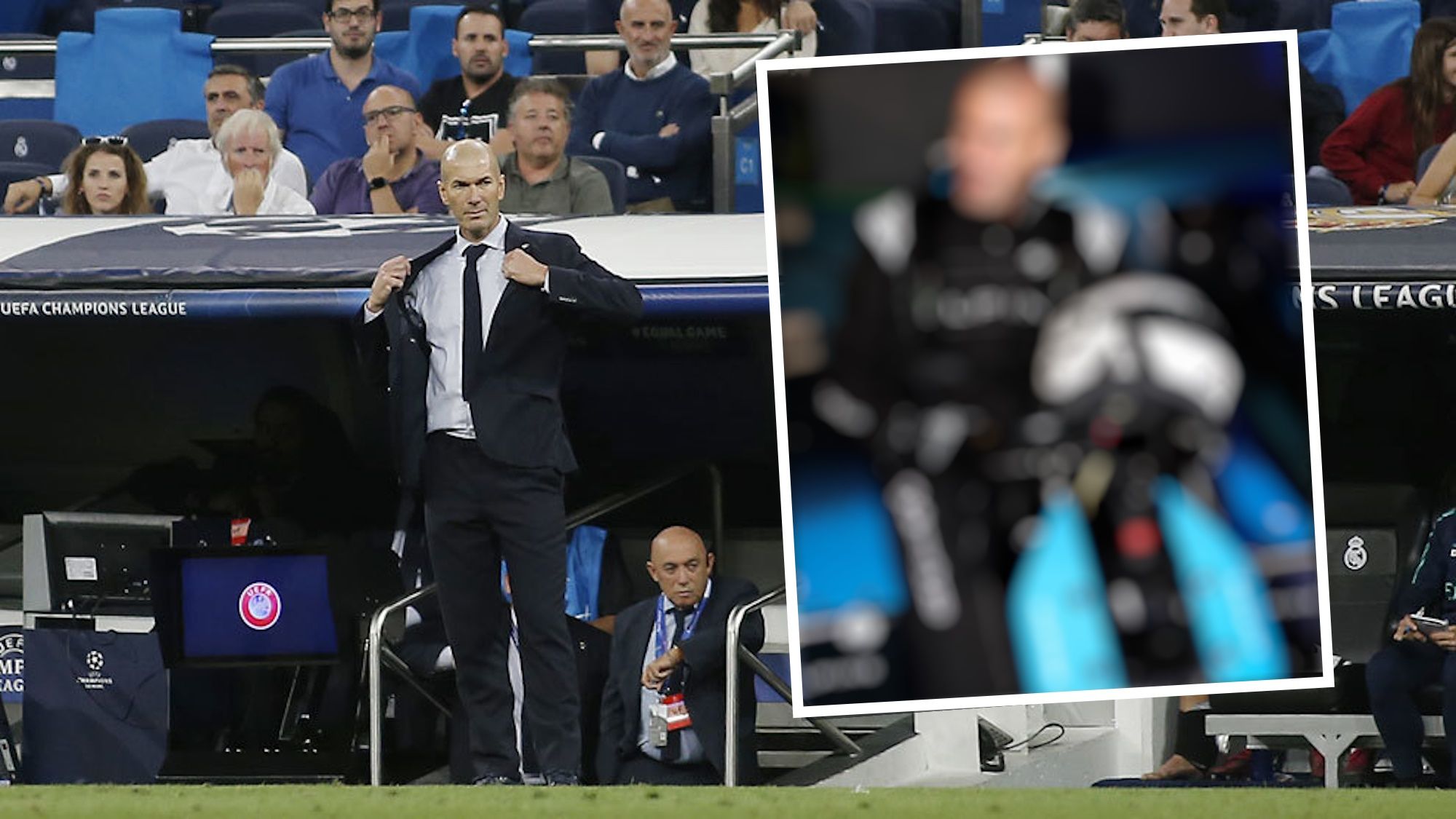 Zidane cambia de deporte la foto que no esperabas ver del que fuera entrenador del Real Madrid