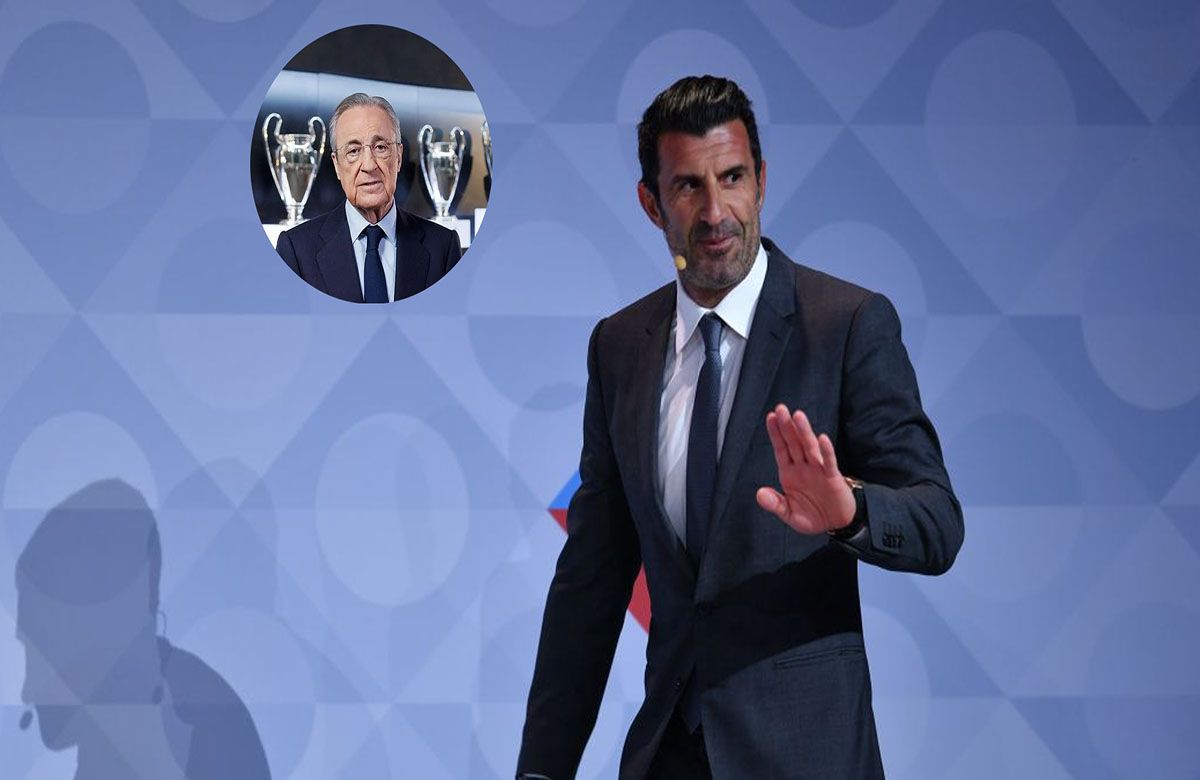 Luis Figo la lía en redes con su inesperada traición a Florentino Pérez: "Hay q..."